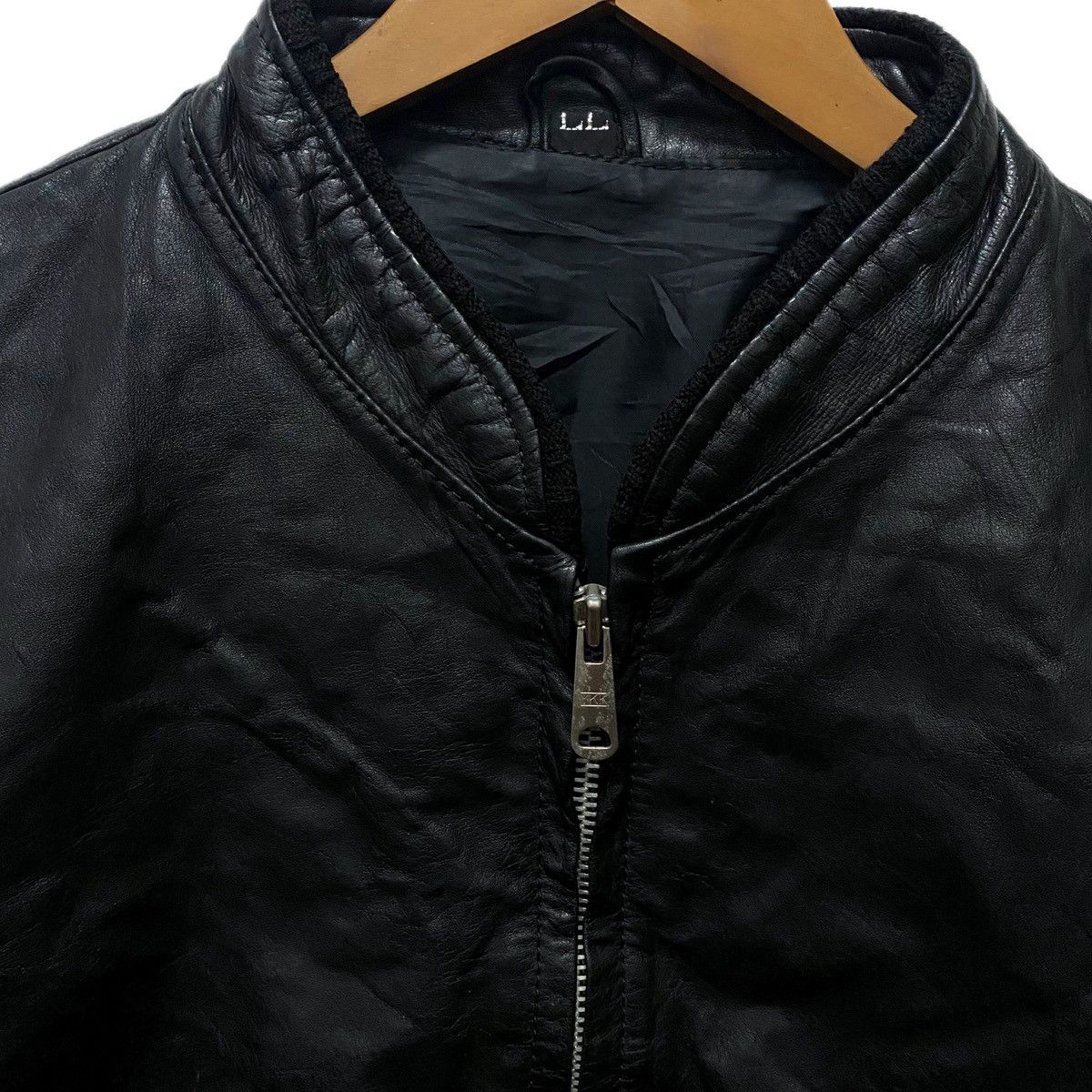 Leather × Vintage Vintage Leather Jacket Size US L / EU 52-54 / 3 - 2 Thumbnail