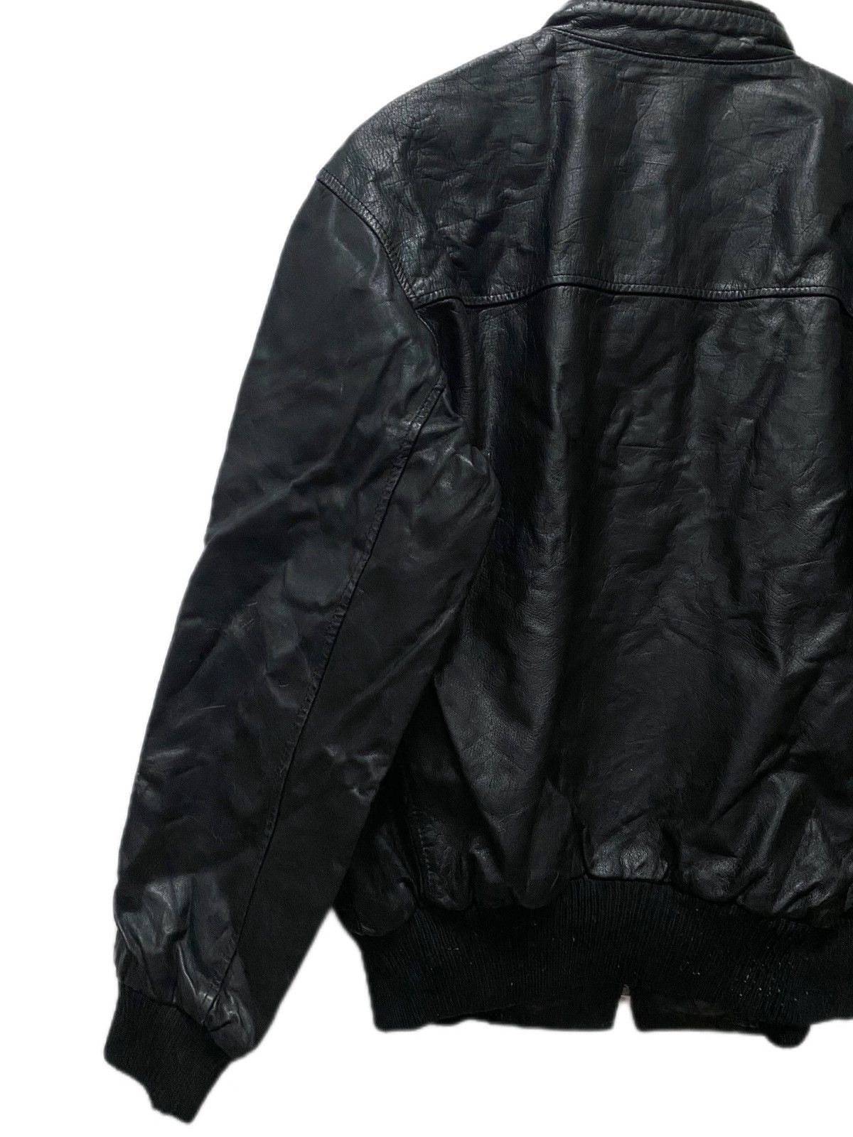 Leather × Vintage Vintage Leather Jacket Size US L / EU 52-54 / 3 - 10 Thumbnail