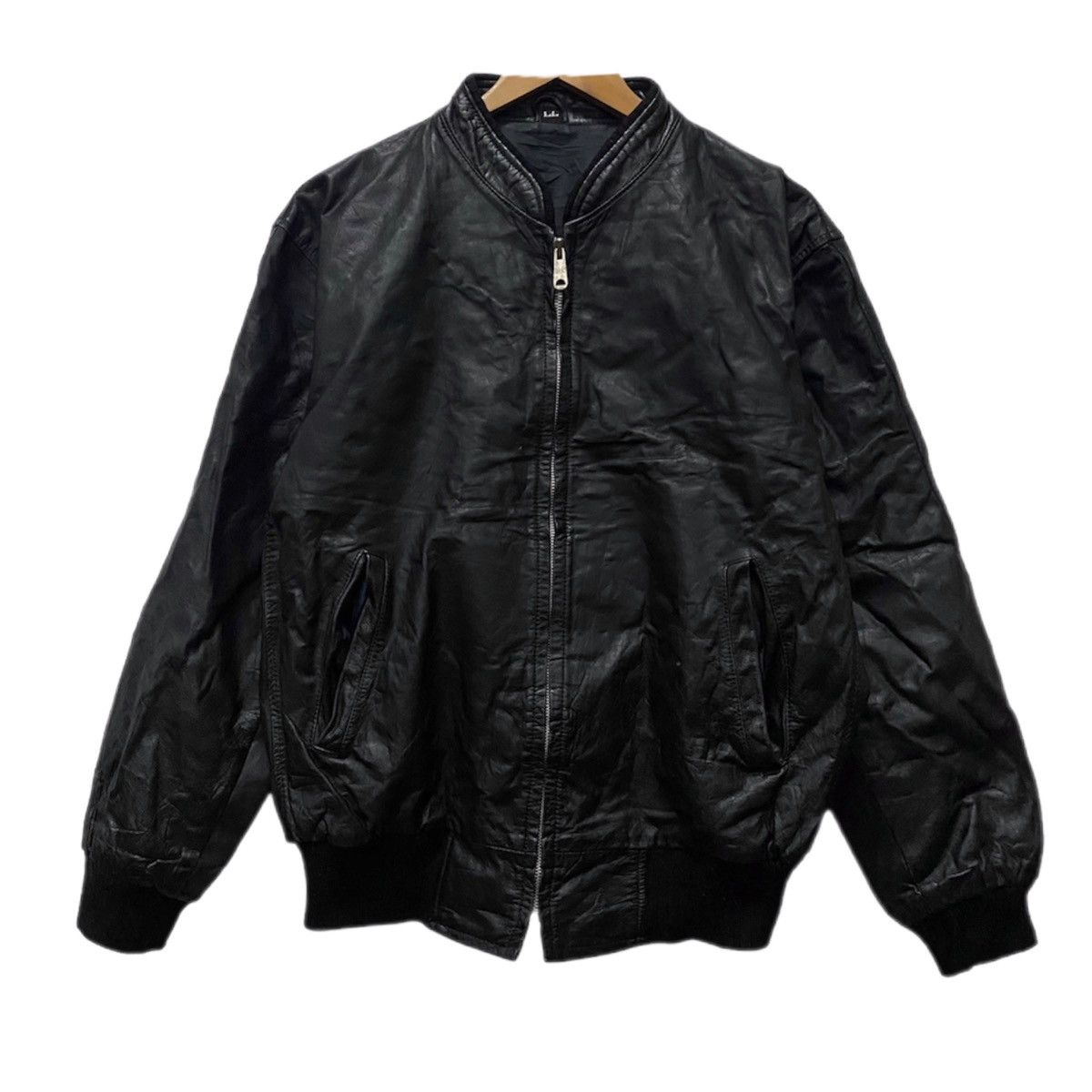 Leather × Vintage Vintage Leather Jacket Size US L / EU 52-54 / 3 - 1 Thumbnail