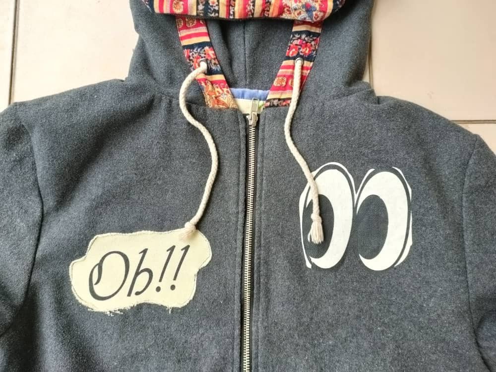 Japanese Brand Mooneyes Hoodie Play No More Size US M / EU 48-50 / 2 - 2 Thumbnail
