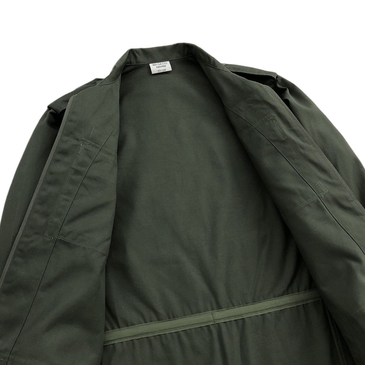 Vintage Rare Issue 1990s France Combat Ultility HBT Jacket Size US L / EU 52-54 / 3 - 11 Thumbnail