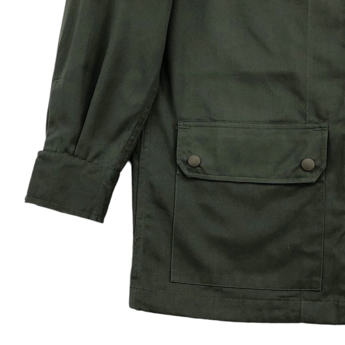 Vintage Rare Issue 1990s France Combat Ultility HBT Jacket Size US L / EU 52-54 / 3 - 9 Thumbnail