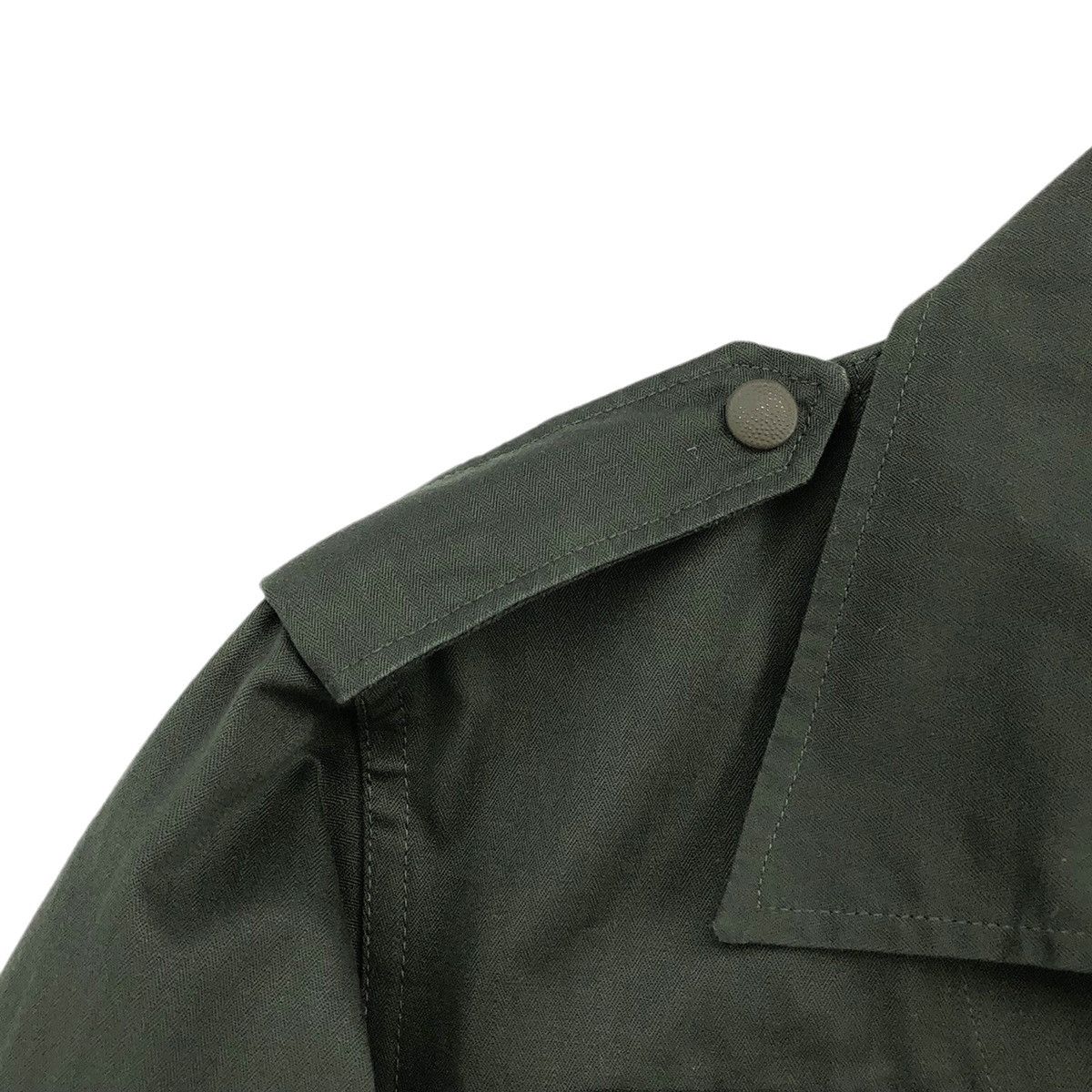 Vintage Rare Issue 1990s France Combat Ultility HBT Jacket Size US L / EU 52-54 / 3 - 14 Thumbnail