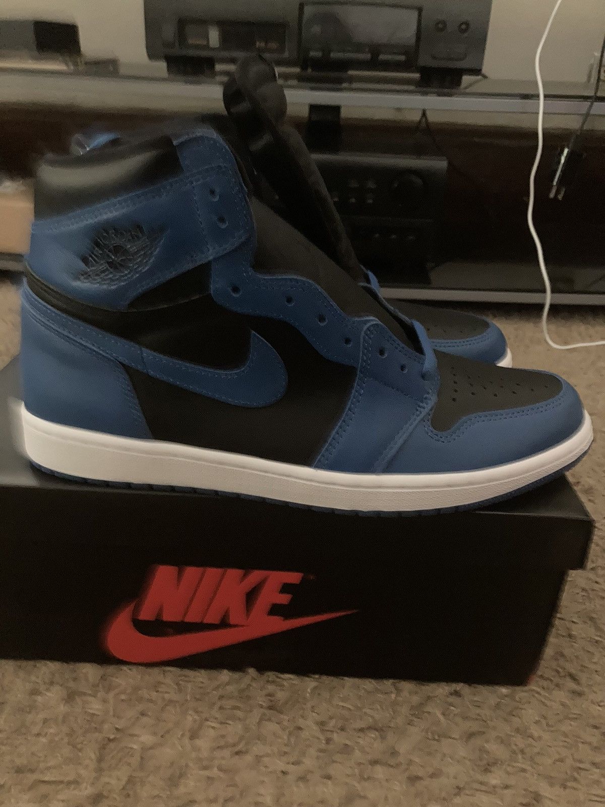 Jordan Brand Jordan 1 Marina Blue Size 11 DS Size US 11 / EU 44 - 8 Thumbnail