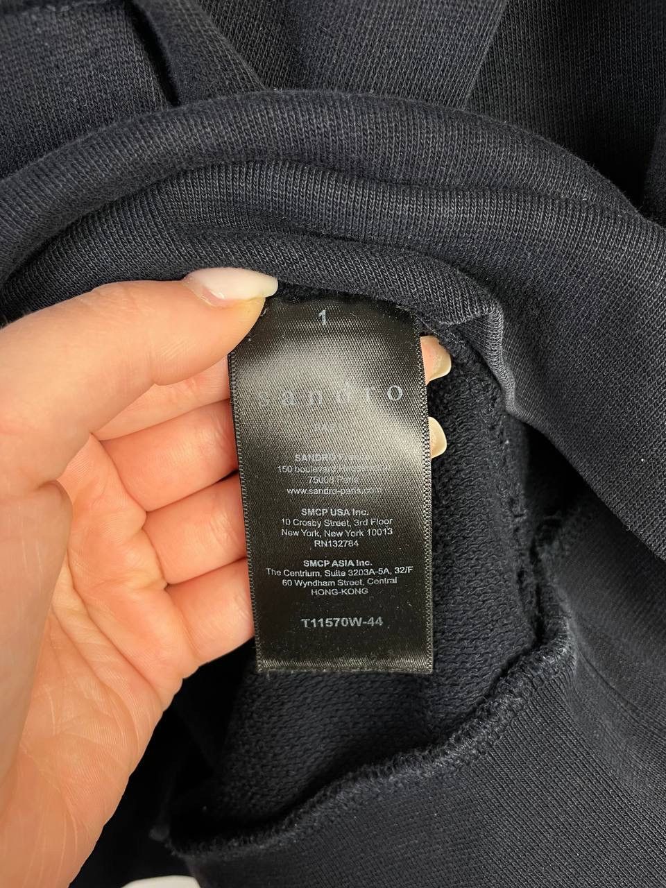 Sandro Sandro Paris luxury hoodie size l Size US L / EU 52-54 / 3 - 4 Thumbnail