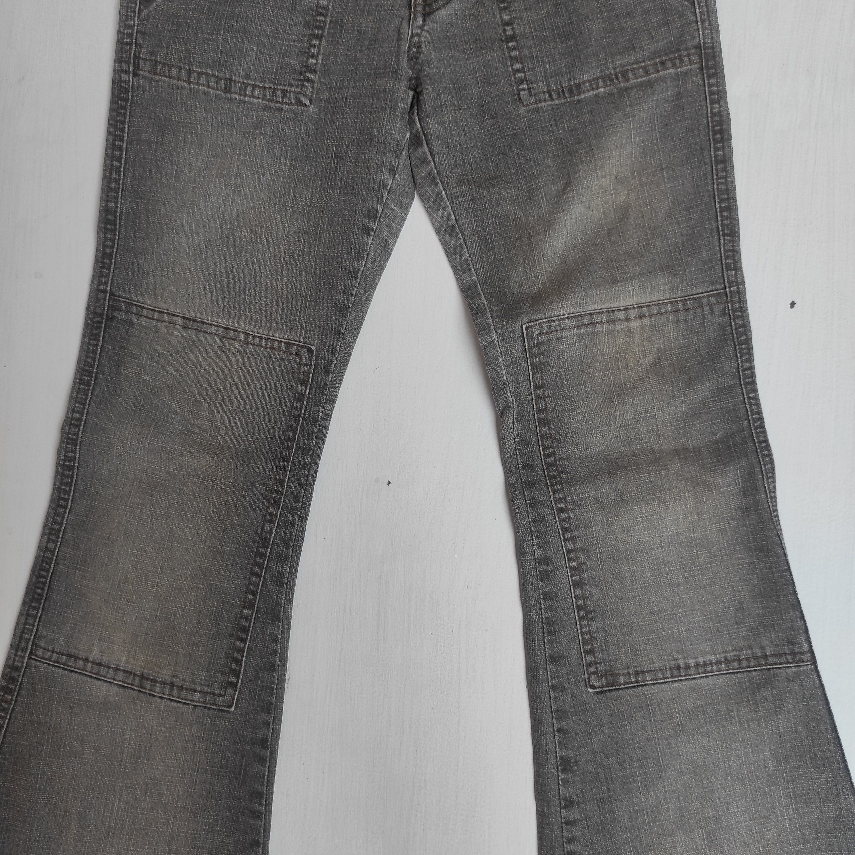 Hysteric Glamour Flare Jeans GAYTOGS Double Knee Boot cut Denim Size 25" / US 0 / IT 36 - 14 Thumbnail