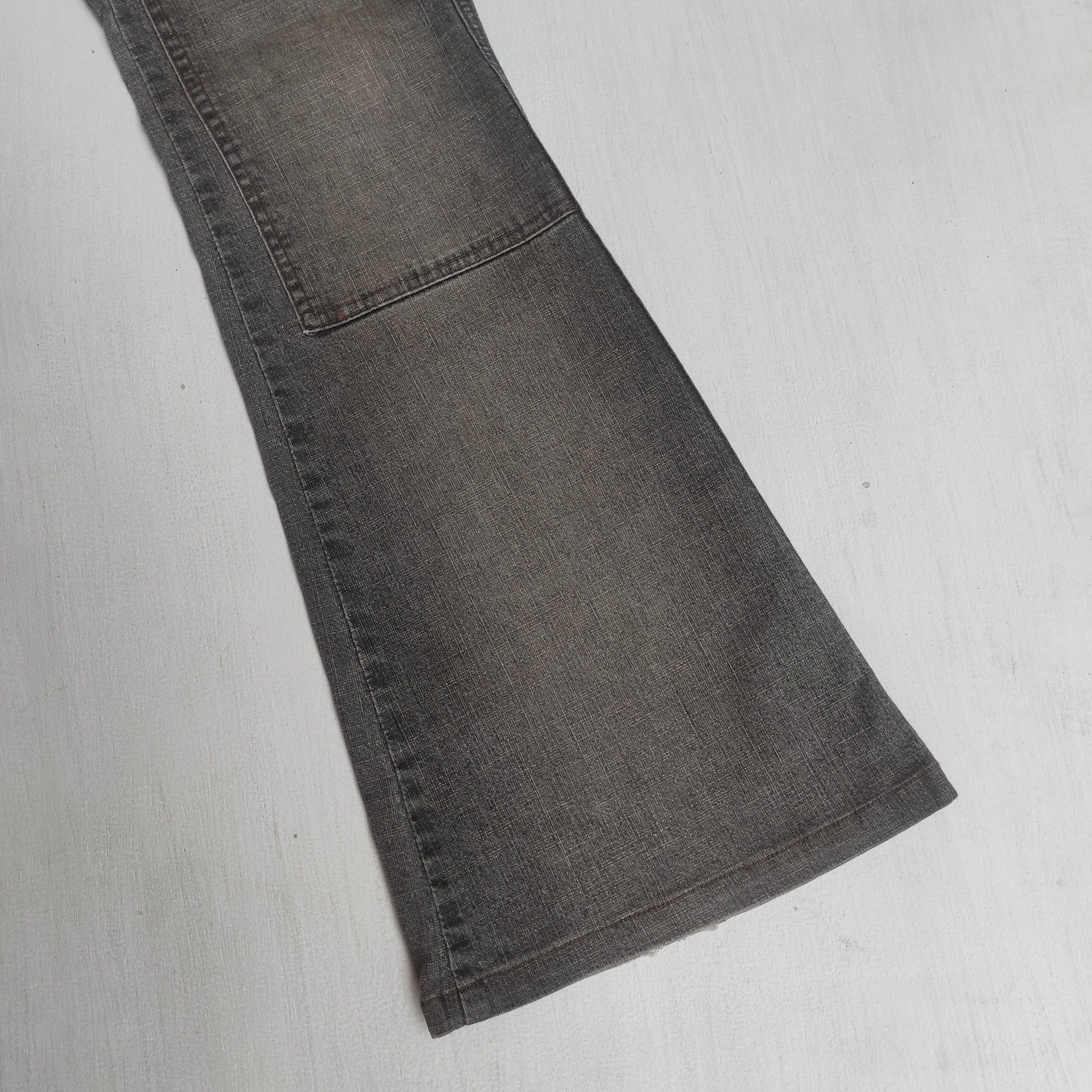 Hysteric Glamour Flare Jeans GAYTOGS Double Knee Boot cut Denim Size 25" / US 0 / IT 36 - 5 Thumbnail