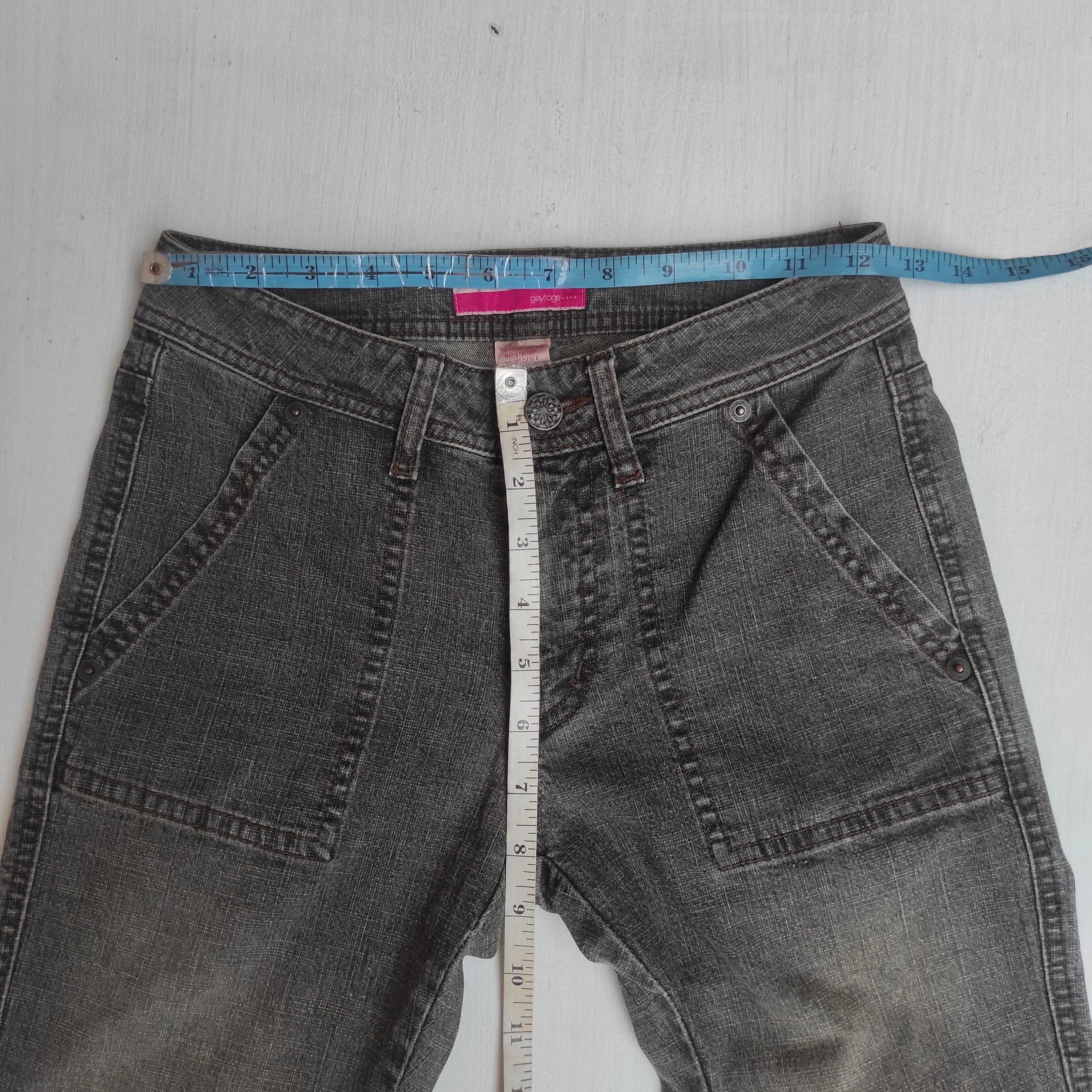 Hysteric Glamour Flare Jeans GAYTOGS Double Knee Boot cut Denim Size 25" / US 0 / IT 36 - 19 Thumbnail