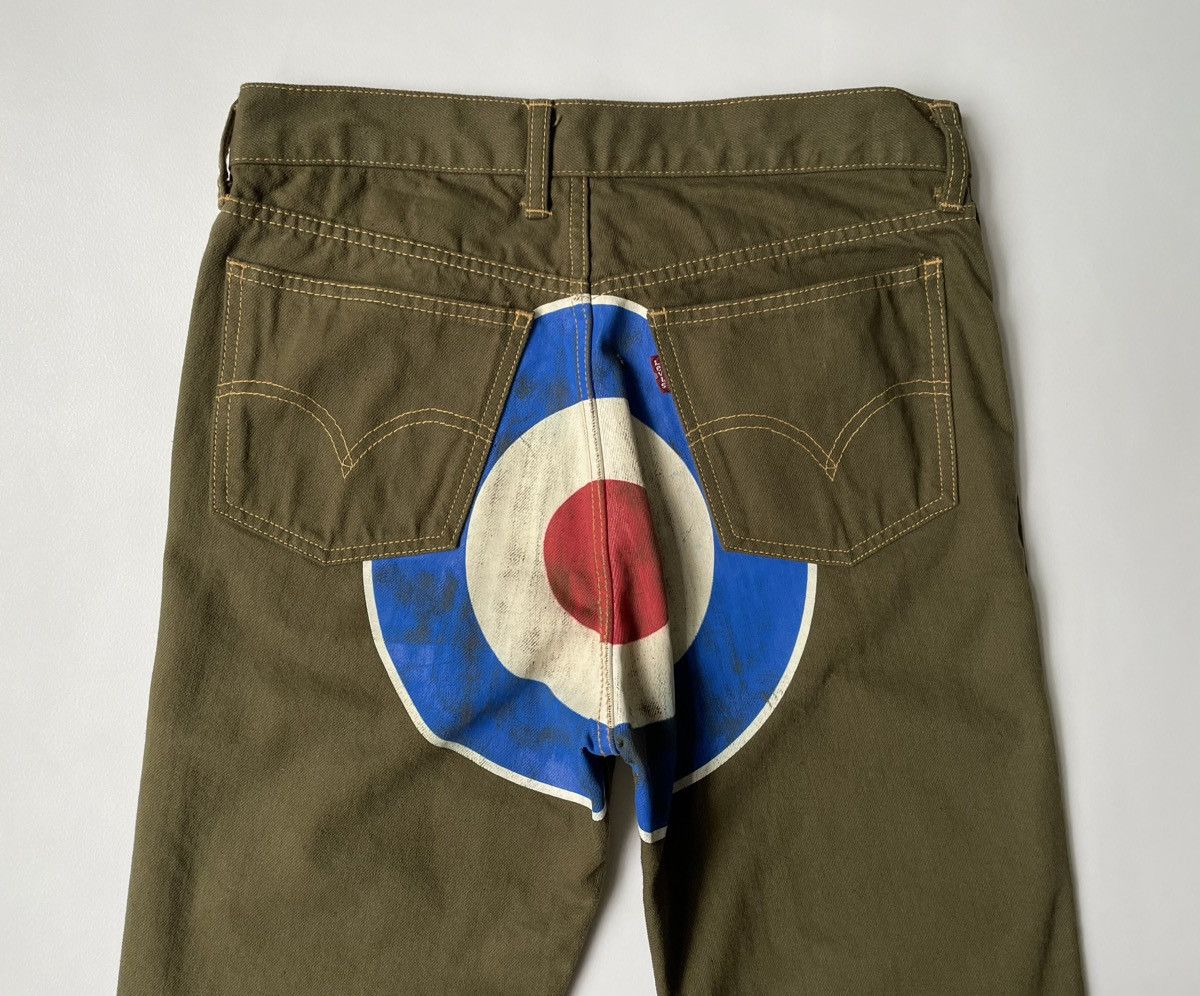 Comme des Garcons A/W 06 Target Print Levi’s Jeans Size US 30 / EU 46 - 11 Thumbnail
