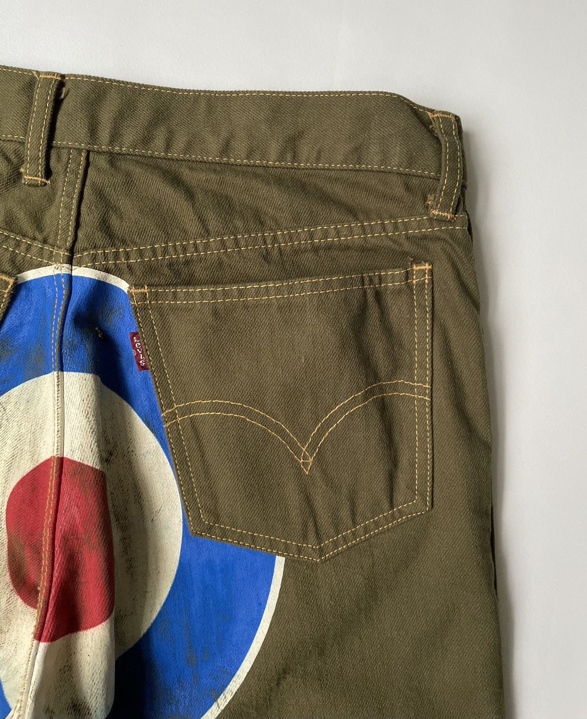 Comme des Garcons A/W 06 Target Print Levi’s Jeans Size US 30 / EU 46 - 12 Thumbnail