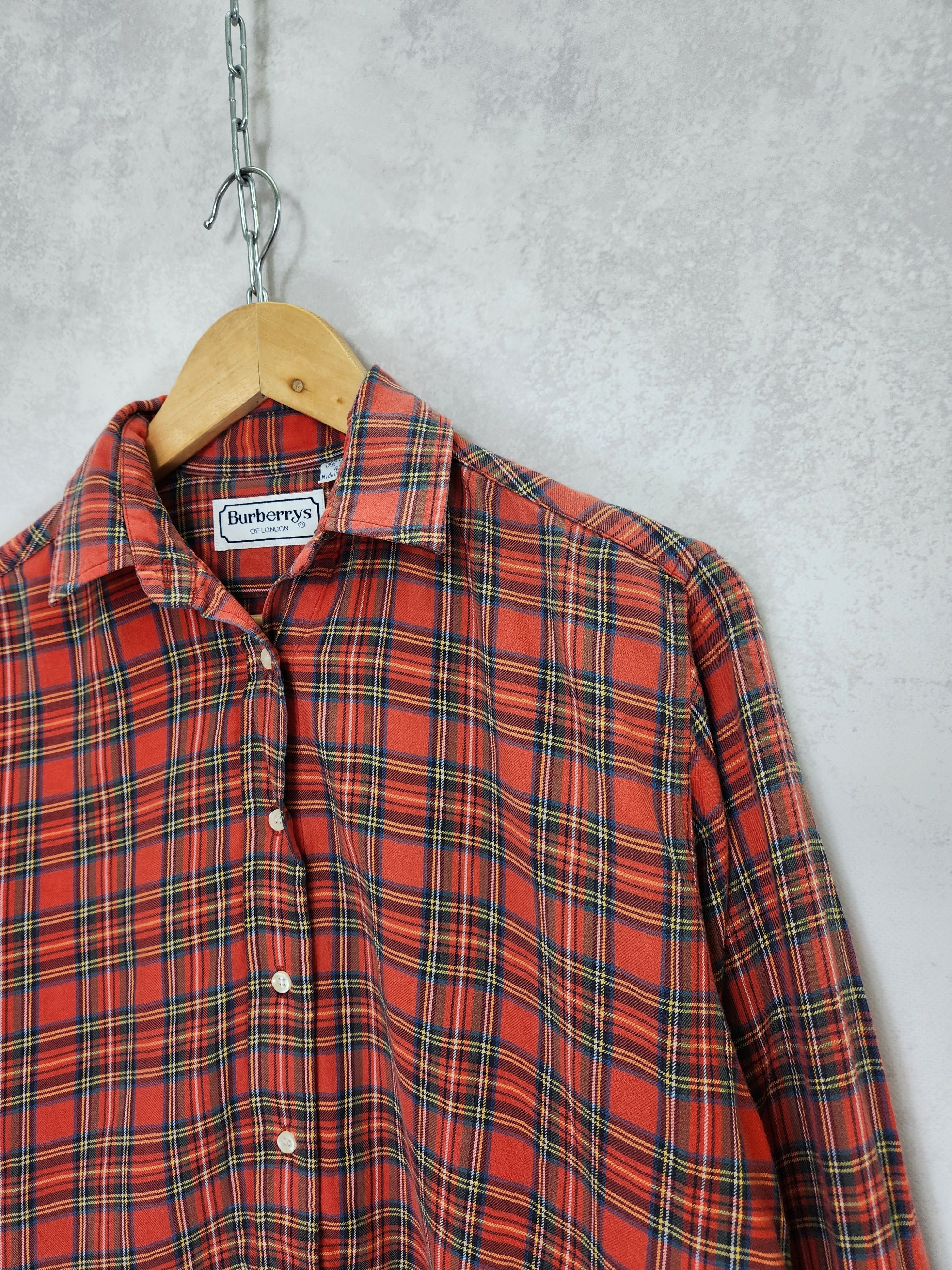Burberry Vintage rare burberrys nova check shirt Size US M / EU 48-50 / 2 - 5 Thumbnail
