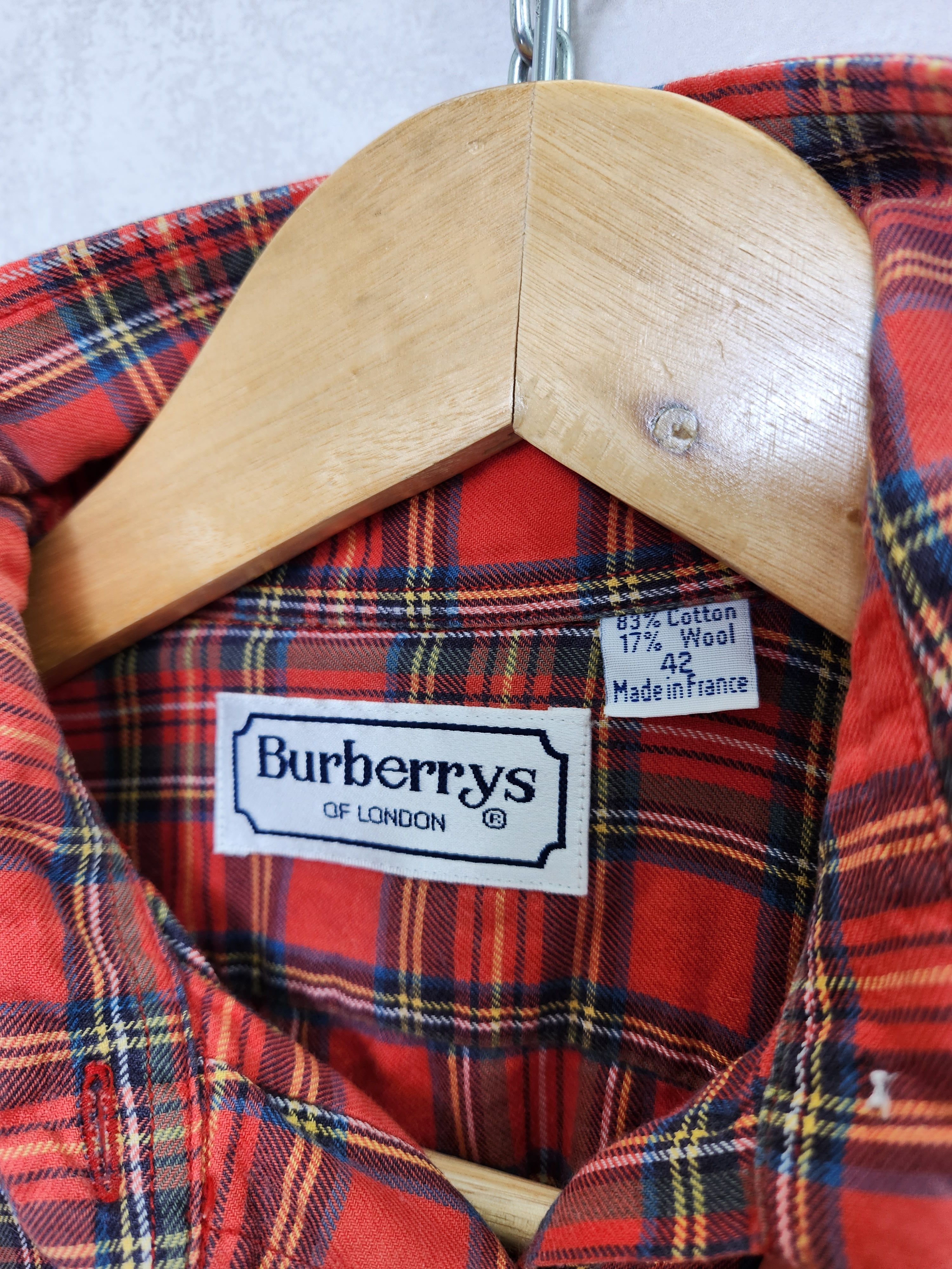 Burberry Vintage rare burberrys nova check shirt Size US M / EU 48-50 / 2 - 8 Thumbnail