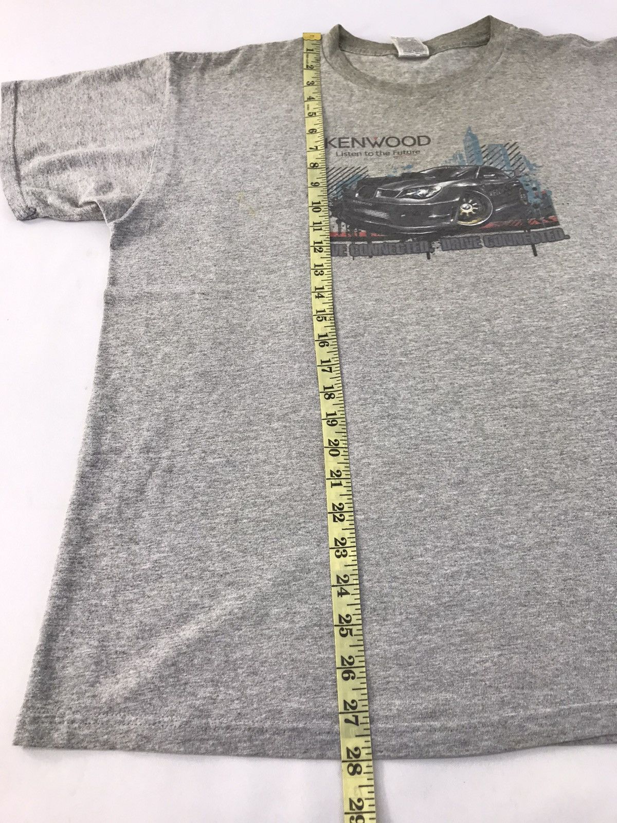 Japanese Brand Subaru Kenwood Audio Equipment System Car Tee Big Logo Size US XL / EU 56 / 4 - 11 Thumbnail