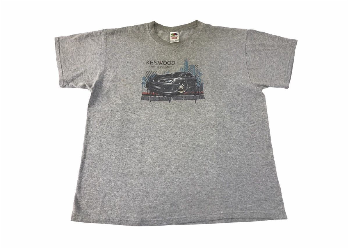 Japanese Brand Subaru Kenwood Audio Equipment System Car Tee Big Logo Size US XL / EU 56 / 4 - 1 Thumbnail