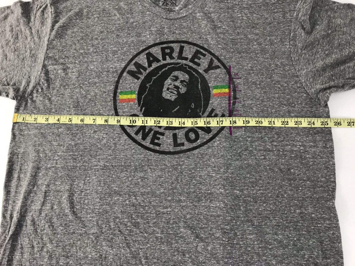 Bob Marley Zion Rootswear Bob Marley One Love Rayon Tee Big Logo Size US XL / EU 56 / 4 - 6 Thumbnail