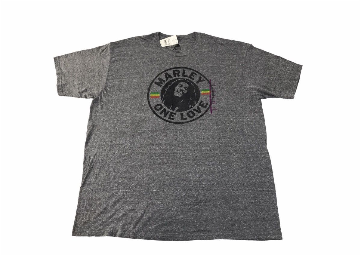 Bob Marley Zion Rootswear Bob Marley One Love Rayon Tee Big Logo Size US XL / EU 56 / 4 - 1 Thumbnail