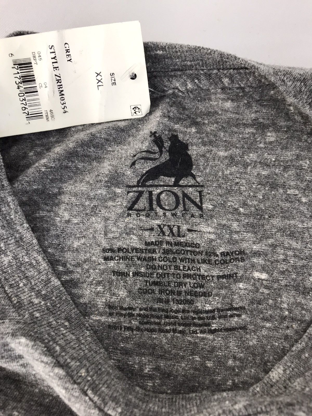 Bob Marley Zion Rootswear Bob Marley One Love Rayon Tee Big Logo Size US XL / EU 56 / 4 - 5 Thumbnail
