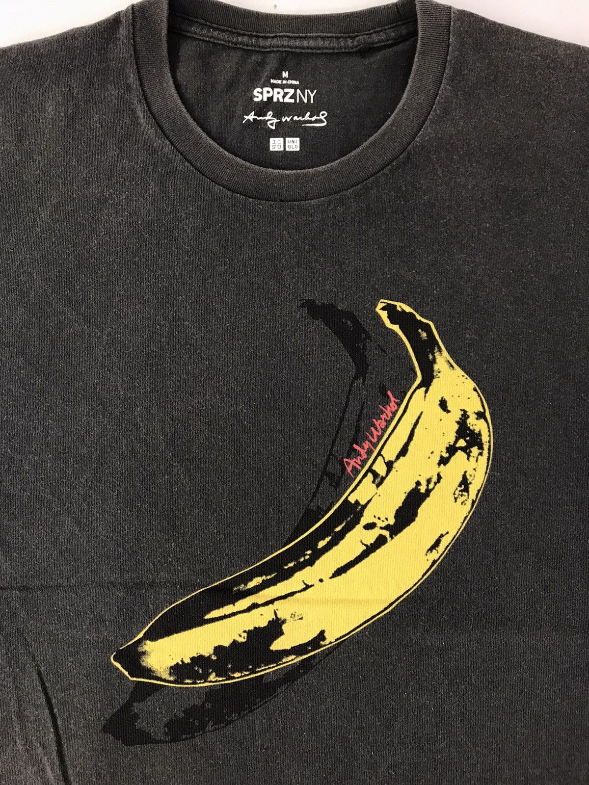 Andy Warhol Andy Warhol Banana The Velvet Underground Album Tee Size US M / EU 48-50 / 2 - 3 Thumbnail