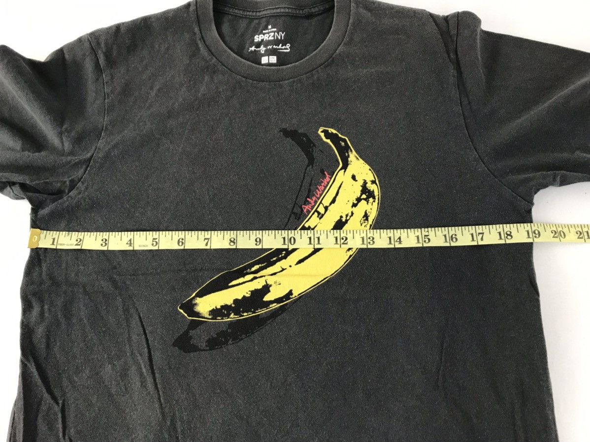 Andy Warhol Andy Warhol Banana The Velvet Underground Album Tee Size US M / EU 48-50 / 2 - 8 Thumbnail