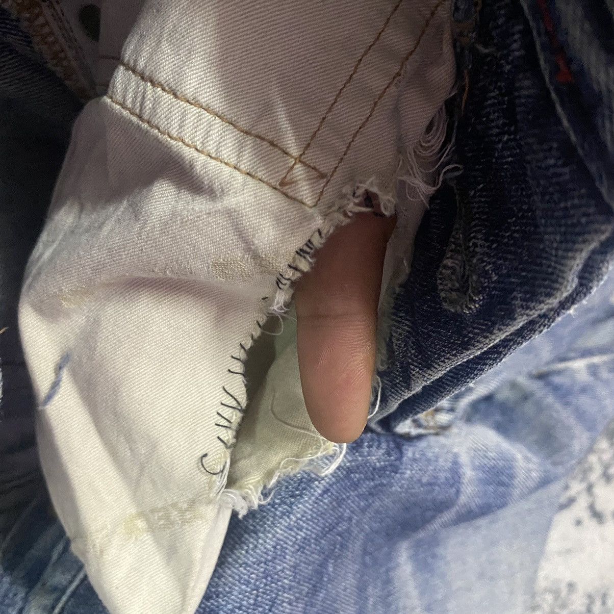 Paul Smith Red Ear × Vintage Selvedge🔥 Vintage Paul Smiths Red Ear Selvedge Denim Jeans Size US 28 / EU 44 - 16 Thumbnail