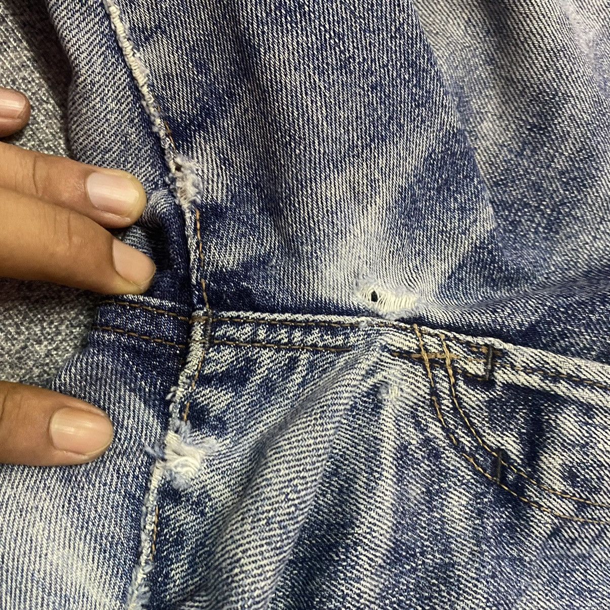 Paul Smith Red Ear × Vintage Selvedge🔥 Vintage Paul Smiths Red Ear Selvedge Denim Jeans Size US 28 / EU 44 - 17 Thumbnail