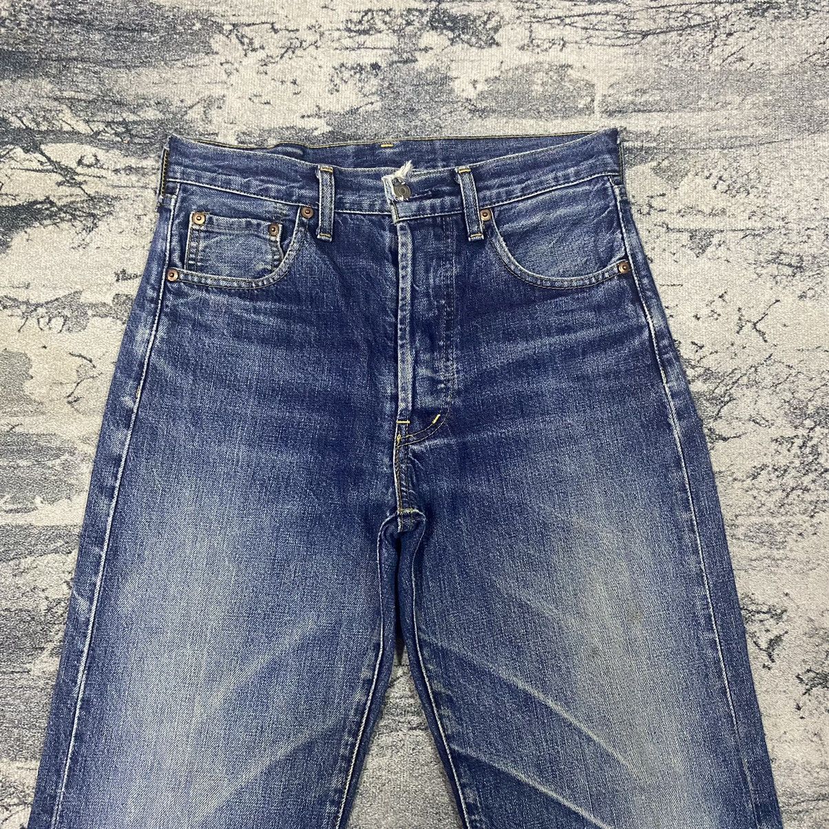Levi's REDLINE🔥Vintage Levis 503B Big E Selvedge Ripped Denim Jeans Size US 29 - 2 Thumbnail