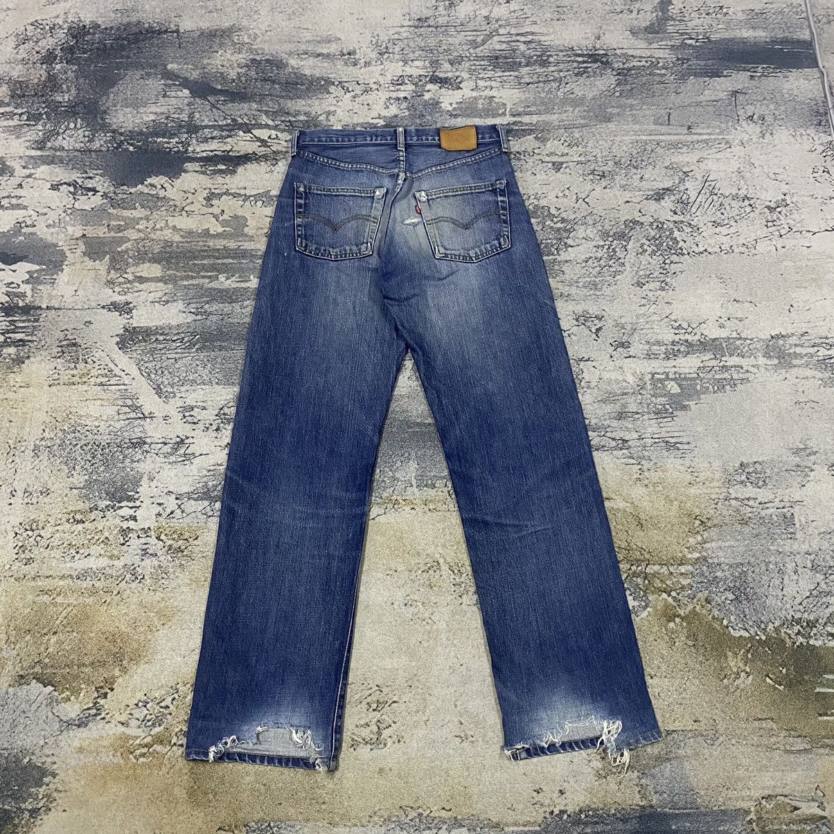 Levi's REDLINE🔥Vintage Levis 503B Big E Selvedge Ripped Denim Jeans Size US 29 - 11 Thumbnail