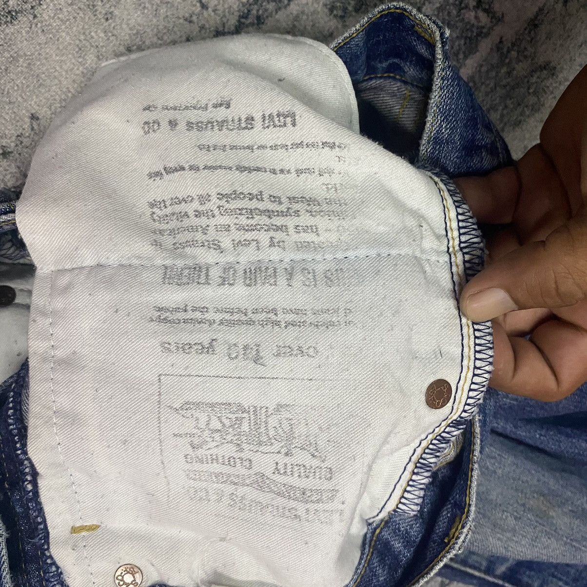 Levi's REDLINE🔥Vintage Levis 503B Big E Selvedge Ripped Denim Jeans Size US 29 - 10 Thumbnail