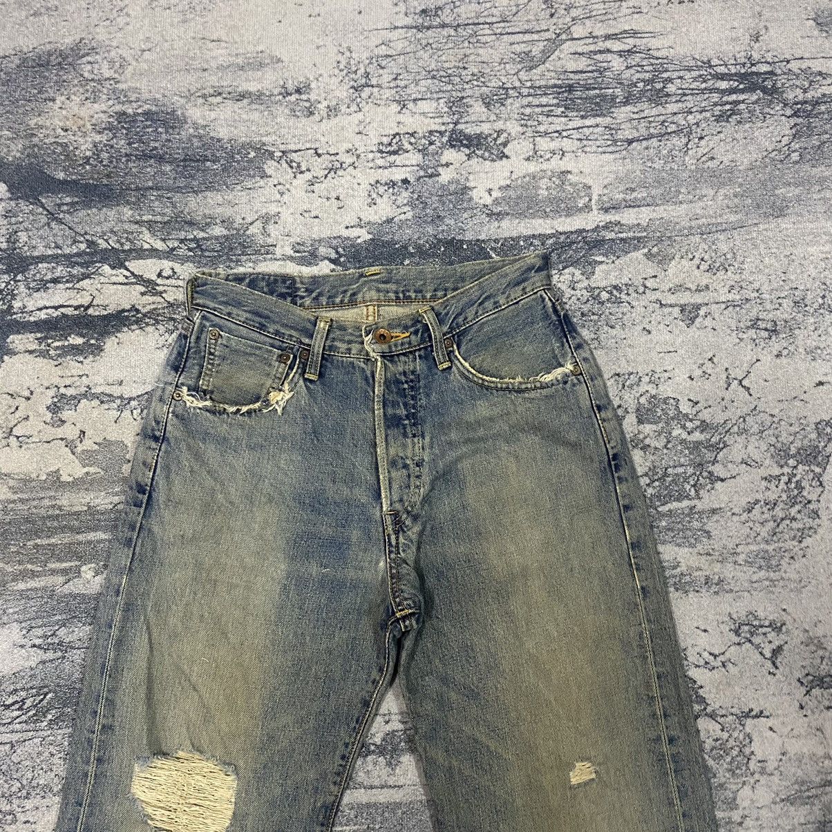 Japanese Brand × Self Edge × Vintage Redline🔥Vintage Selvedge Denim Japanese Edwin Size US 27 - 2 Thumbnail