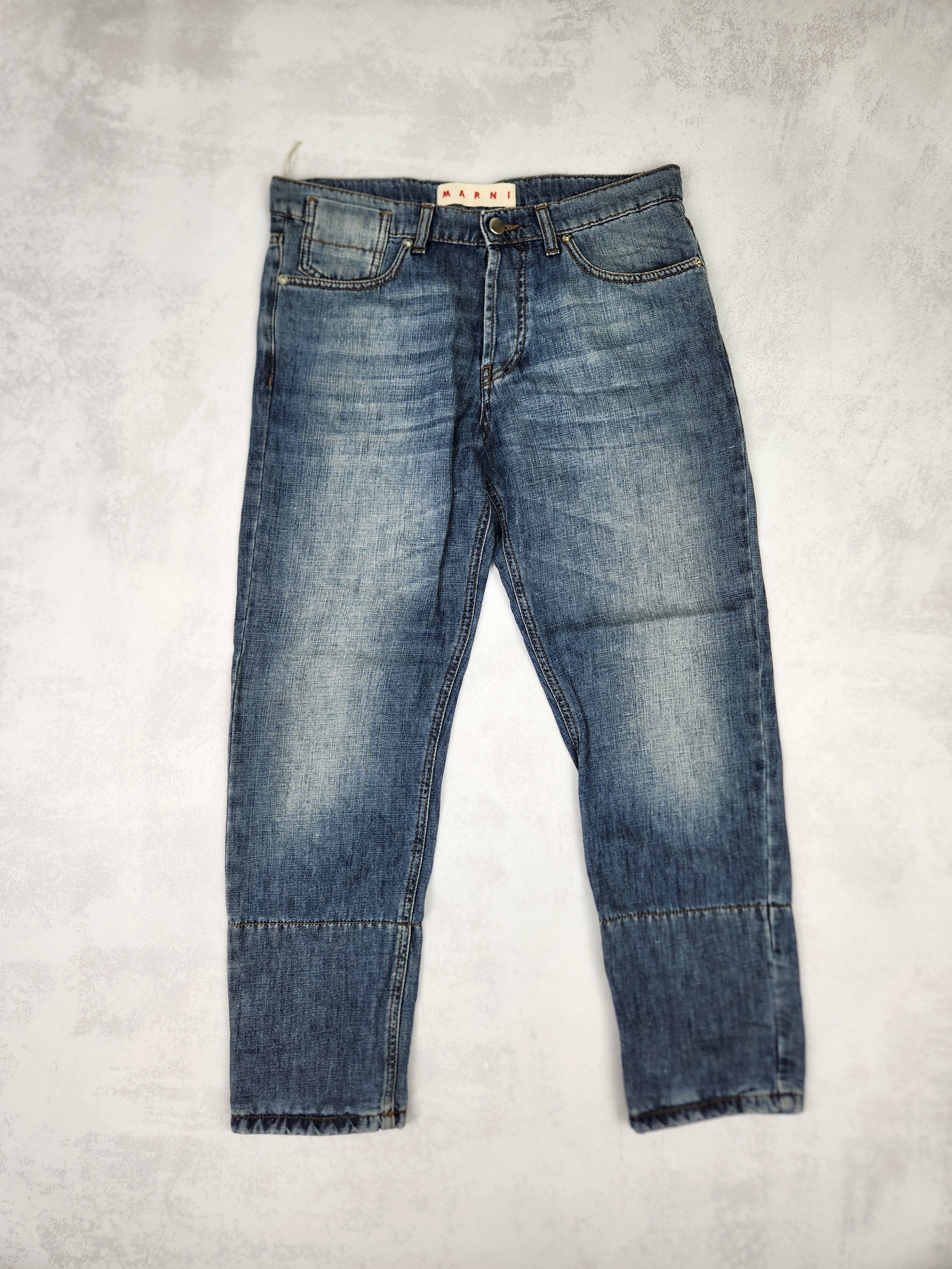 Marni Marni jeans cropped pants Size 24" / US 00 / IT 34 - 1 Thumbnail