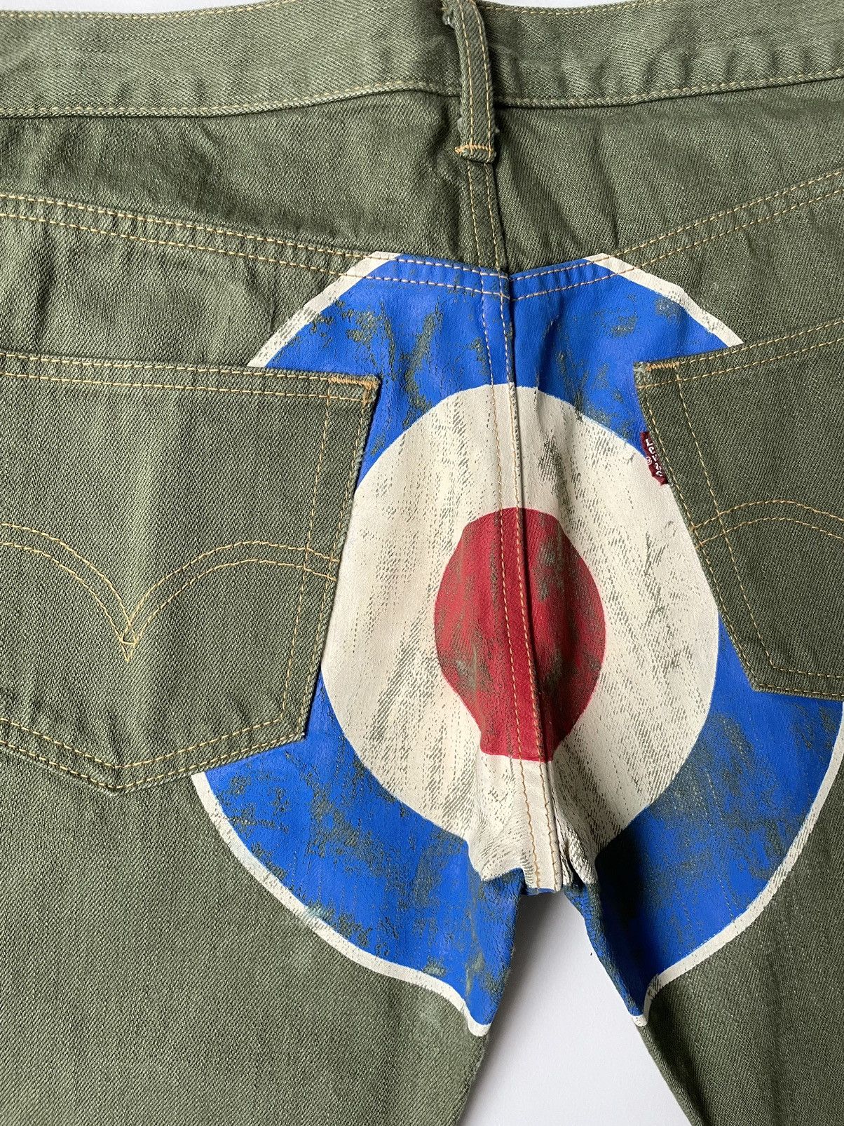 Comme des Garcons A/W 06 Target Print Levi’s Jeans Size US 32 / EU 48 - 12 Thumbnail