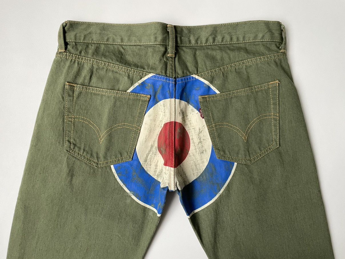 Comme des Garcons A/W 06 Target Print Levi’s Jeans Size US 32 / EU 48 - 11 Thumbnail