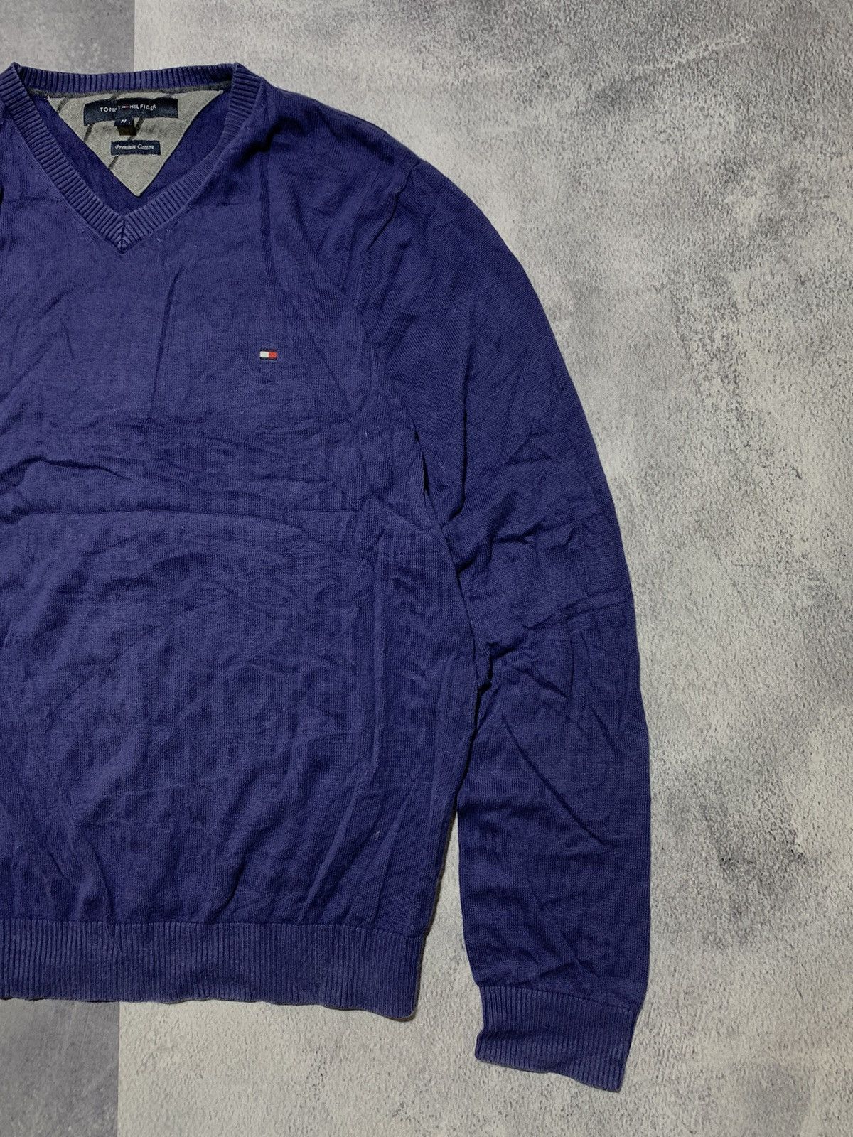 Tommy Hilfiger × Vintage Vintage 90s Tommy Hilfiger sweater old money style size М Size US M / EU 48-50 / 2 - 3 Thumbnail