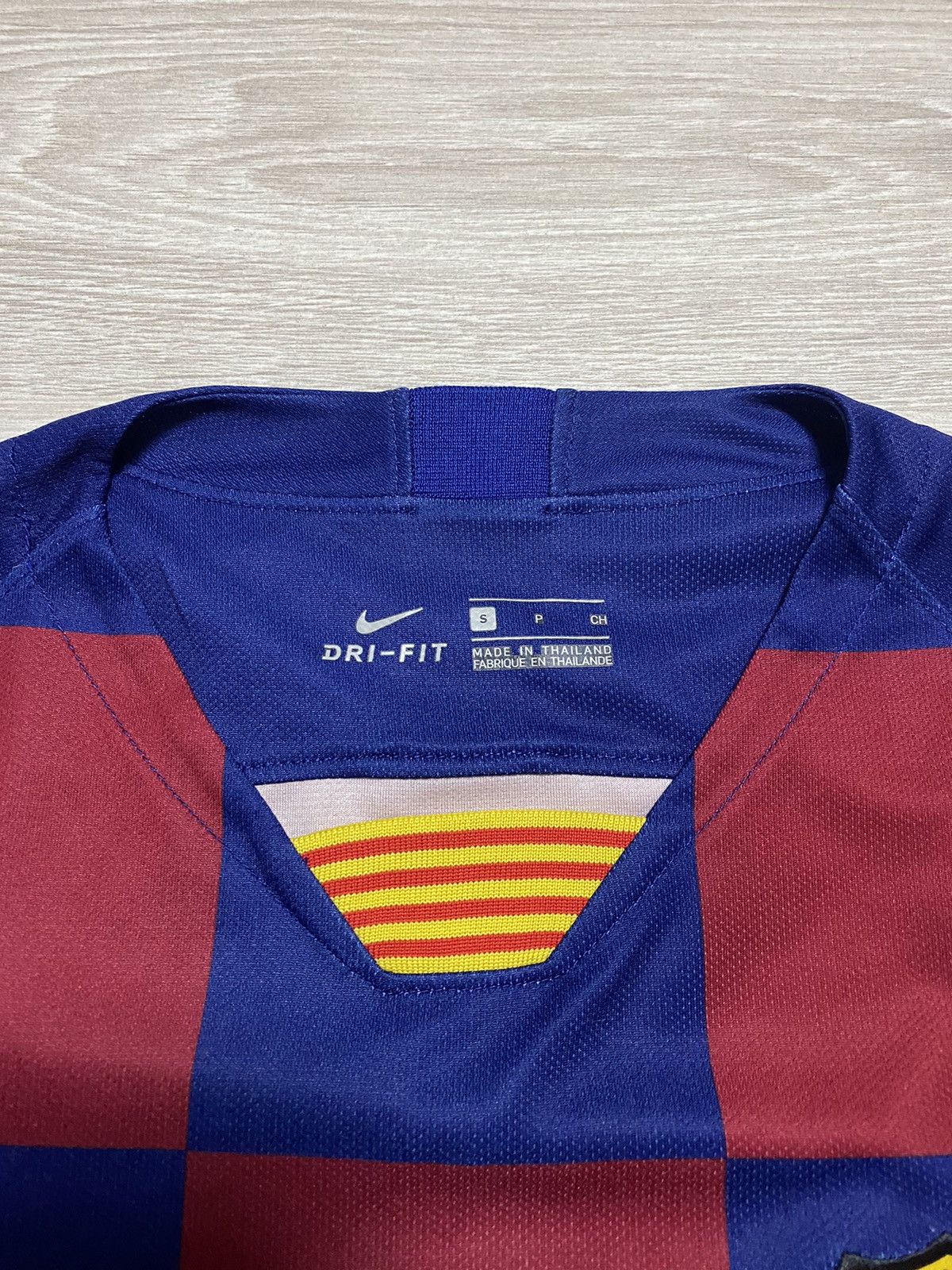 Nike Barcelona soccer jersey Nike patch LFP authentic 2019/2020 Size US S / EU 44-46 / 1 - 4 Thumbnail