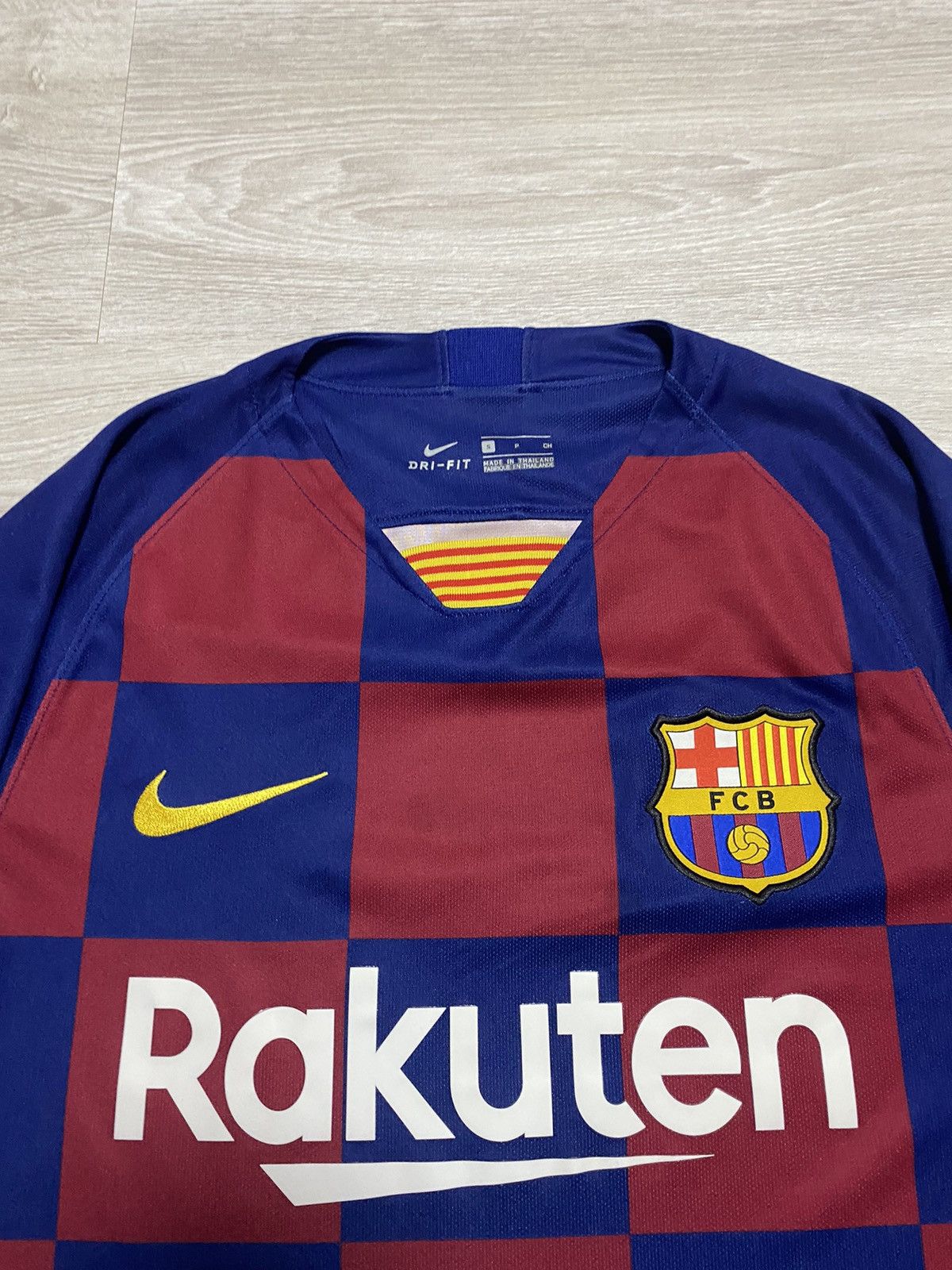 Nike Barcelona soccer jersey Nike patch LFP authentic 2019/2020 Size US S / EU 44-46 / 1 - 2 Thumbnail