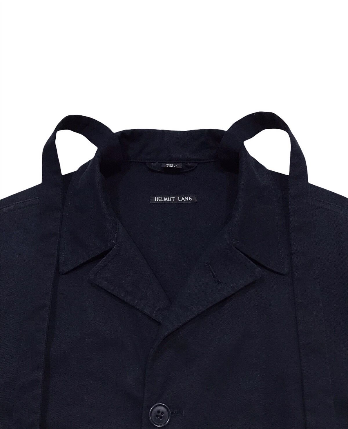 Helmut Lang 00SS Helmut Lang Bondage Navy Jacket Size US M / EU 48-50 / 2 - 4 Thumbnail