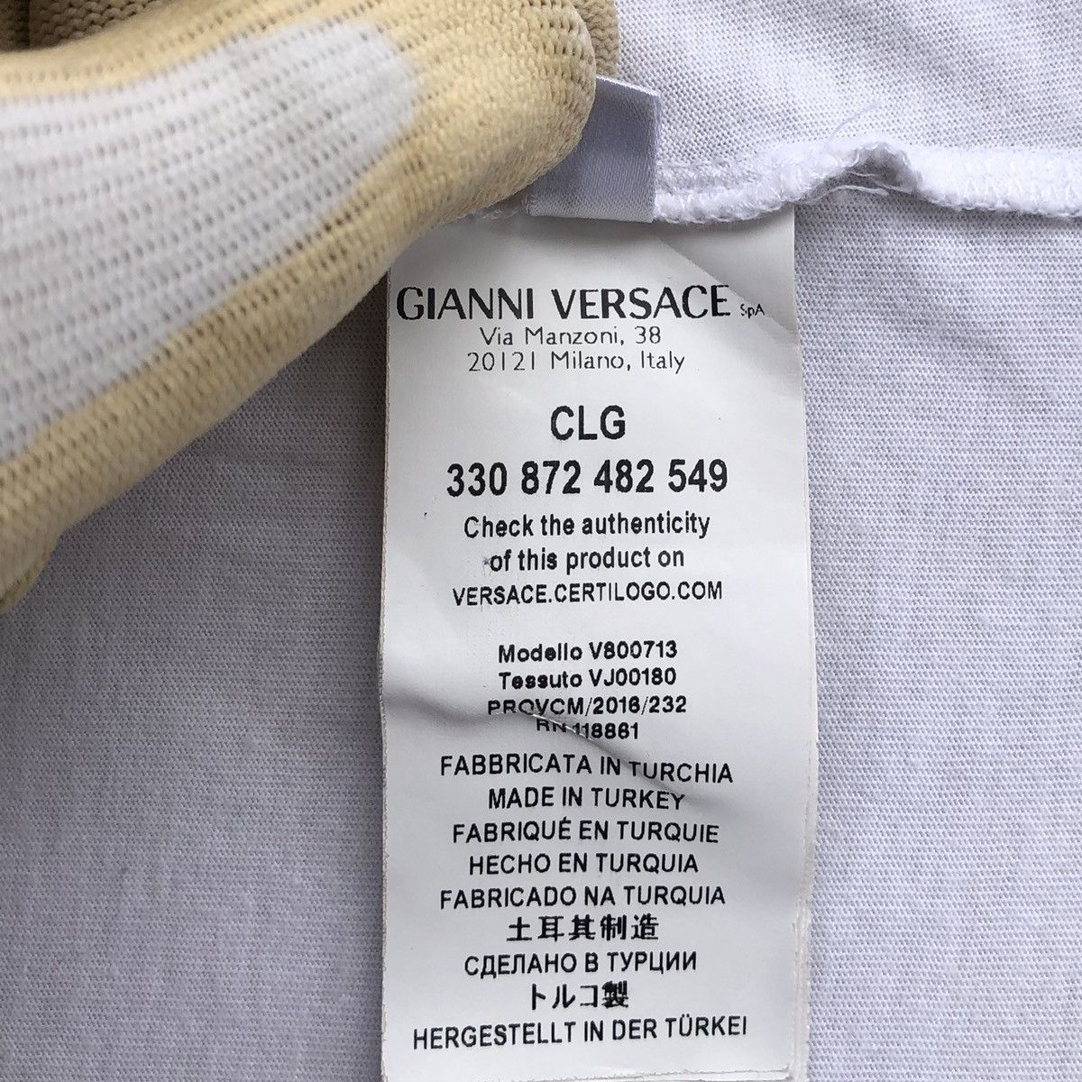 Versace Gianni Versace Collection Black Star Tee Size US S / EU 44-46 / 1 - 13 Thumbnail