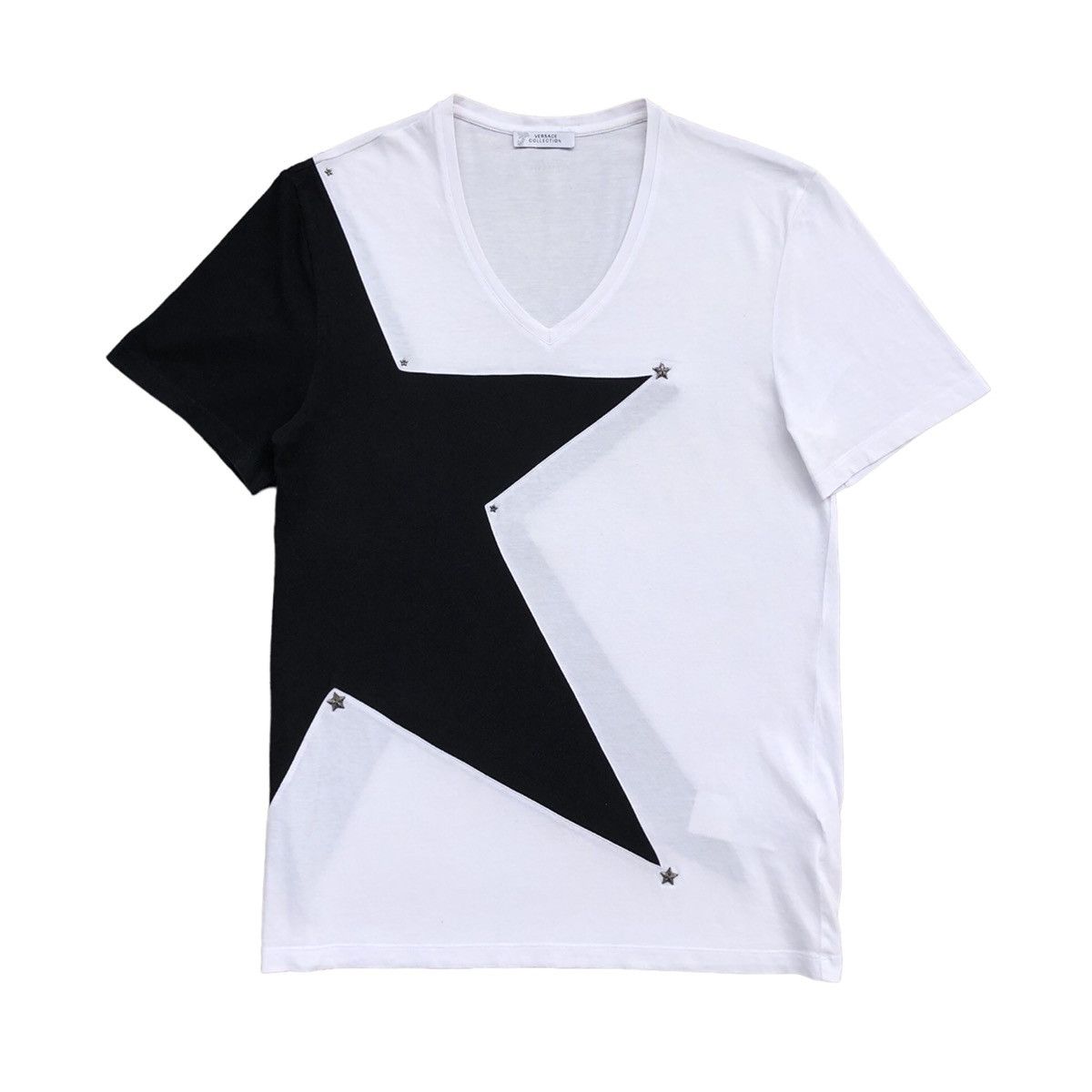Versace Gianni Versace Collection Black Star Tee Size US S / EU 44-46 / 1 - 1 Thumbnail