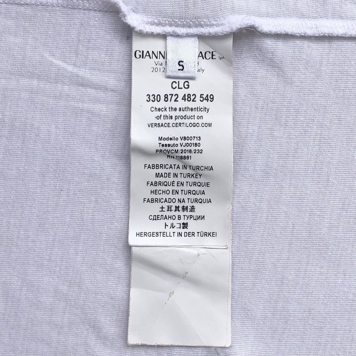 Versace Gianni Versace Collection Black Star Tee Size US S / EU 44-46 / 1 - 12 Thumbnail