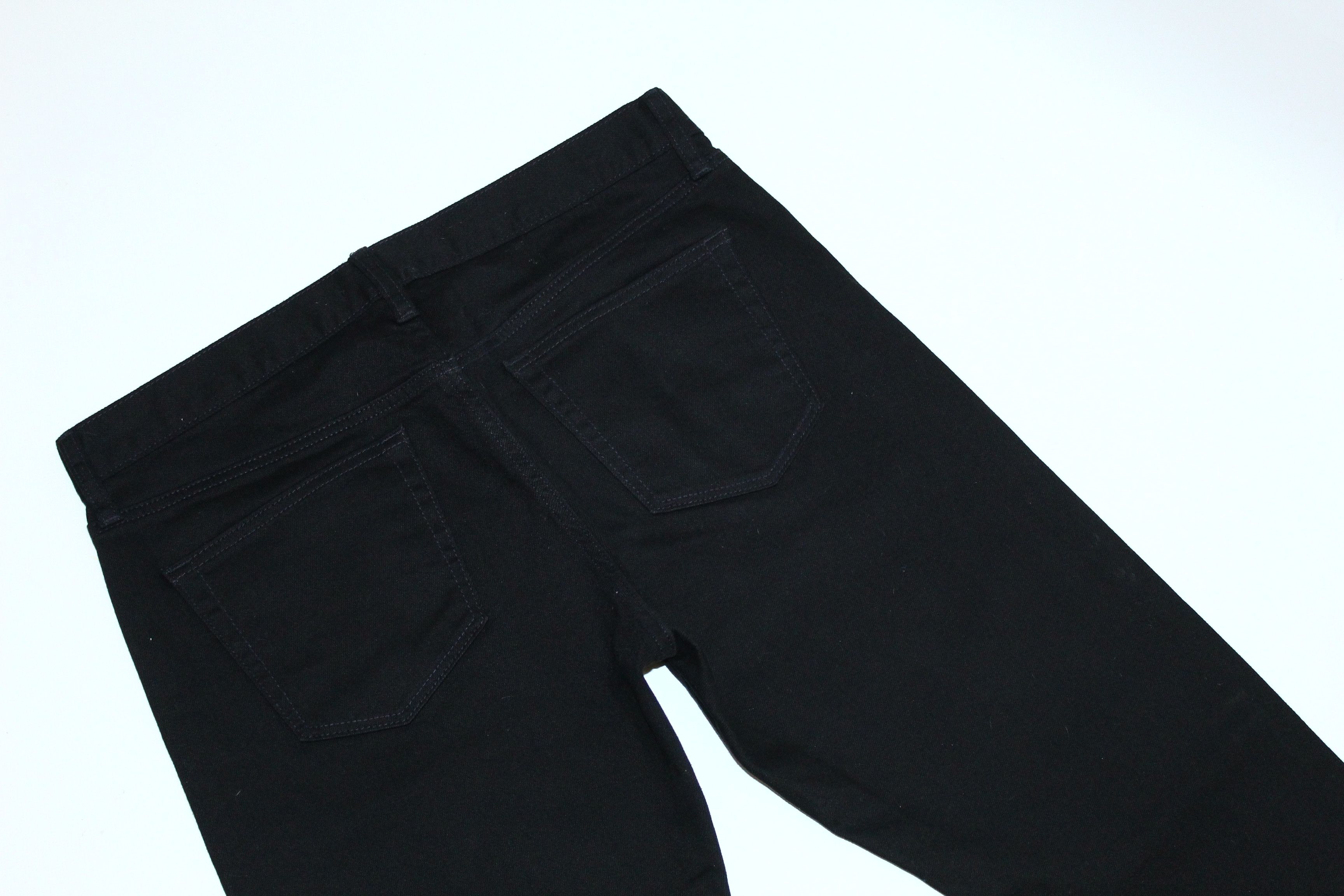Uniqlo UniQlo Selvedge Denim Cropped Slim Straight Low Rise Jeans Size US 34 / EU 50 - 7 Thumbnail