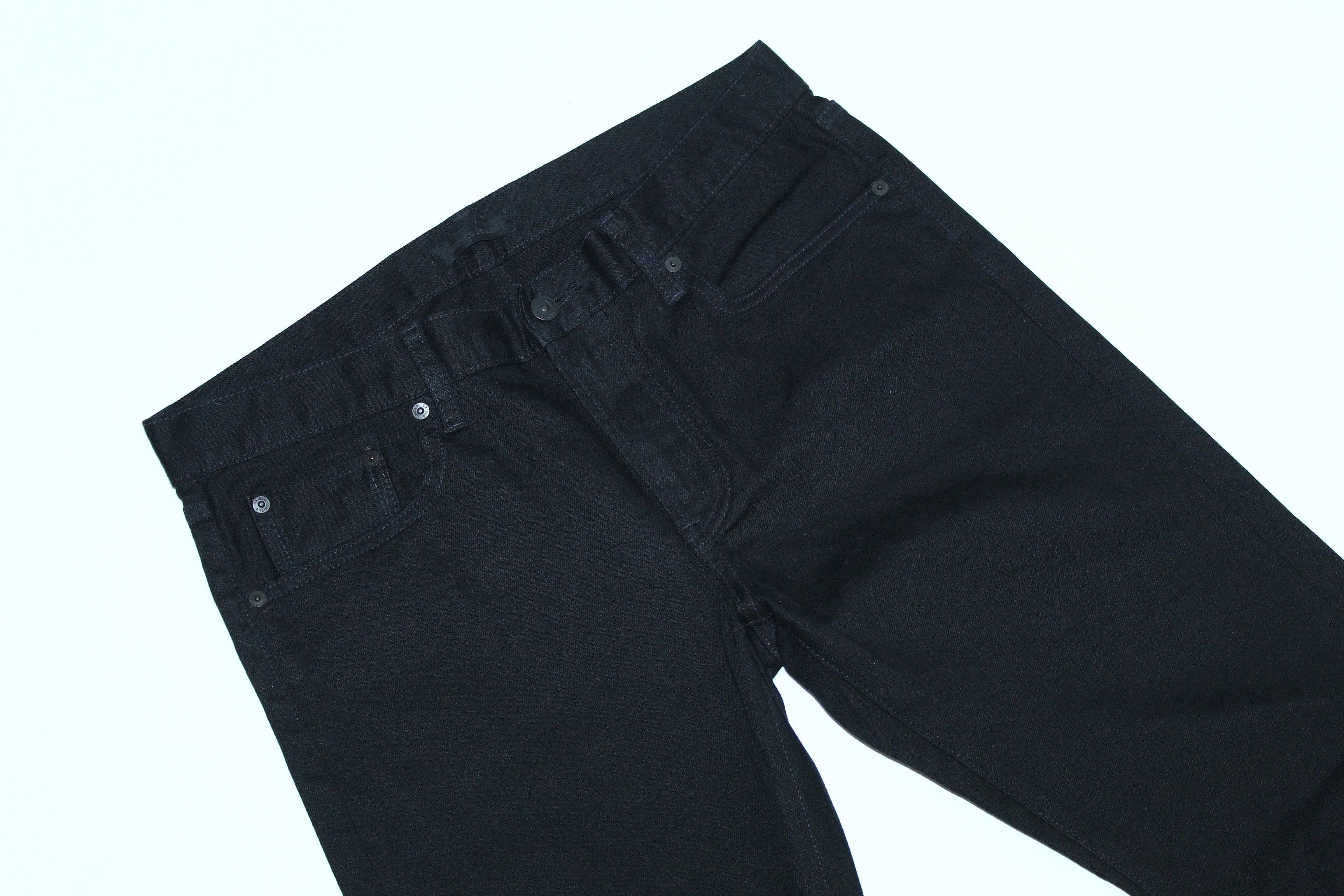 Uniqlo UniQlo Selvedge Denim Cropped Slim Straight Low Rise Jeans Size US 34 / EU 50 - 4 Thumbnail