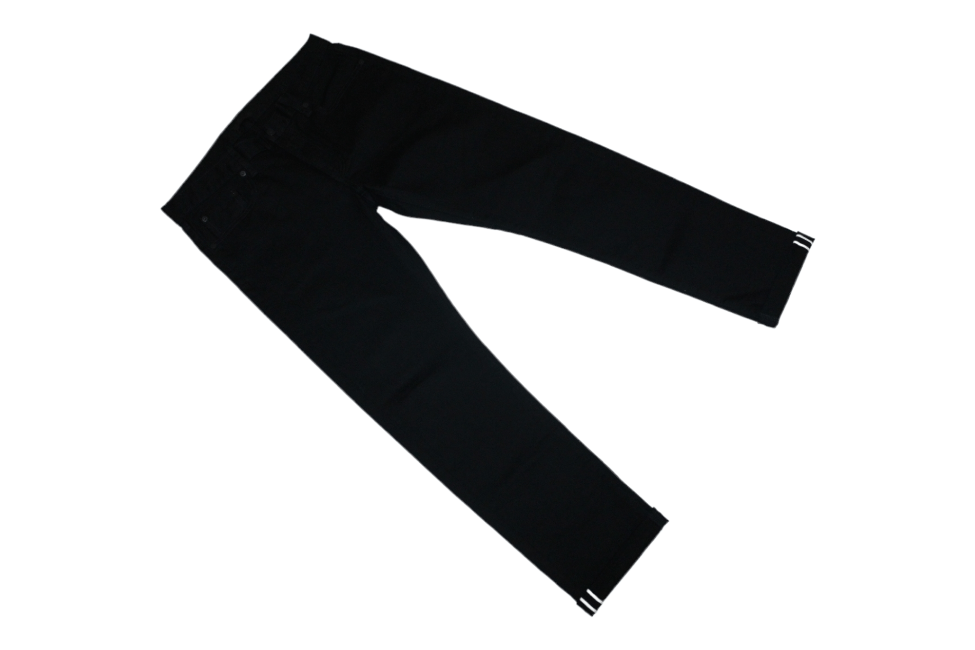 Uniqlo UniQlo Selvedge Denim Cropped Slim Straight Low Rise Jeans Size US 34 / EU 50 - 2 Thumbnail