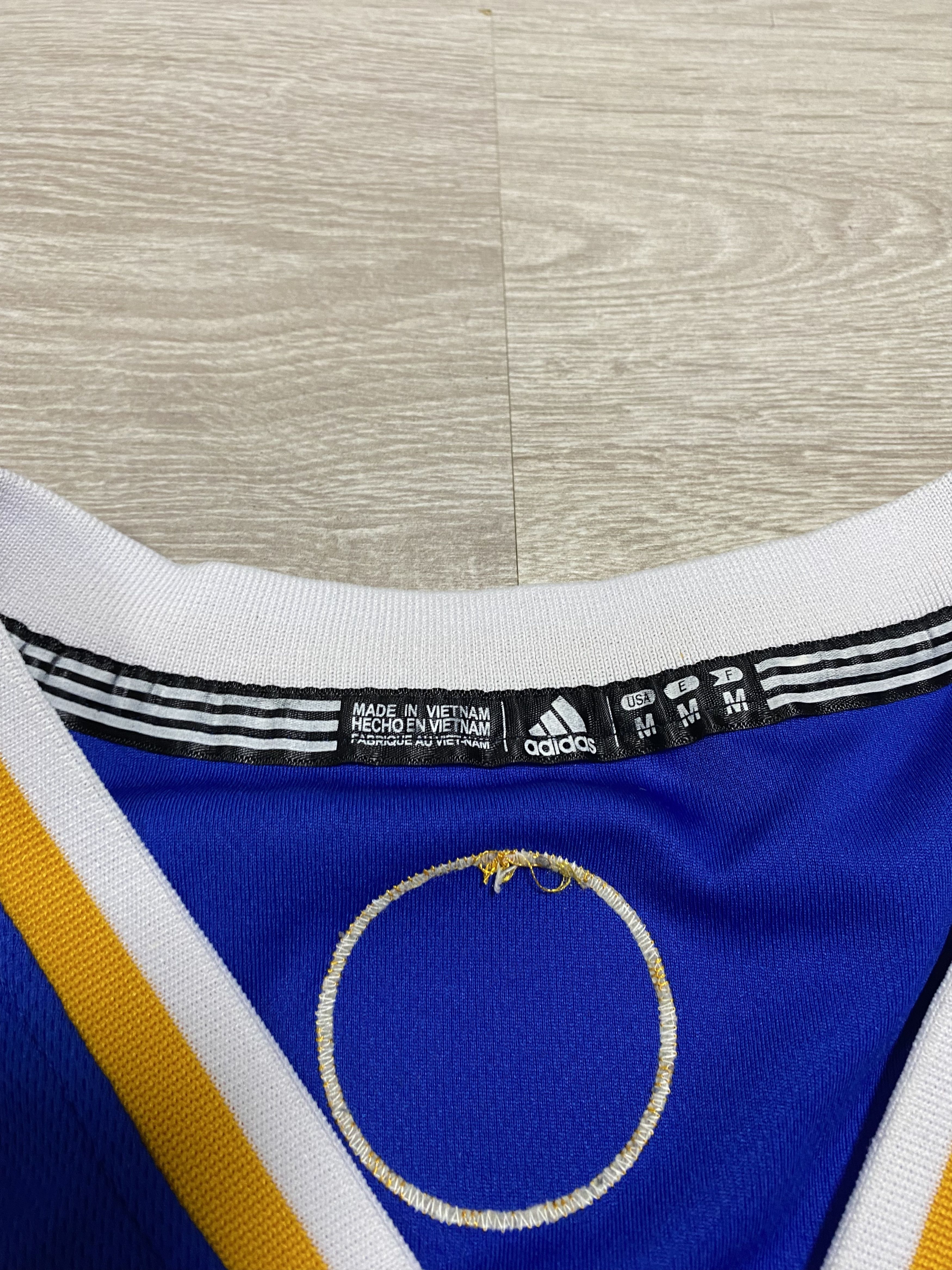 Adidas Adidas NBa jersey Golden State Warriors CURRY #35 Size US M / EU 48-50 / 2 - 10 Thumbnail