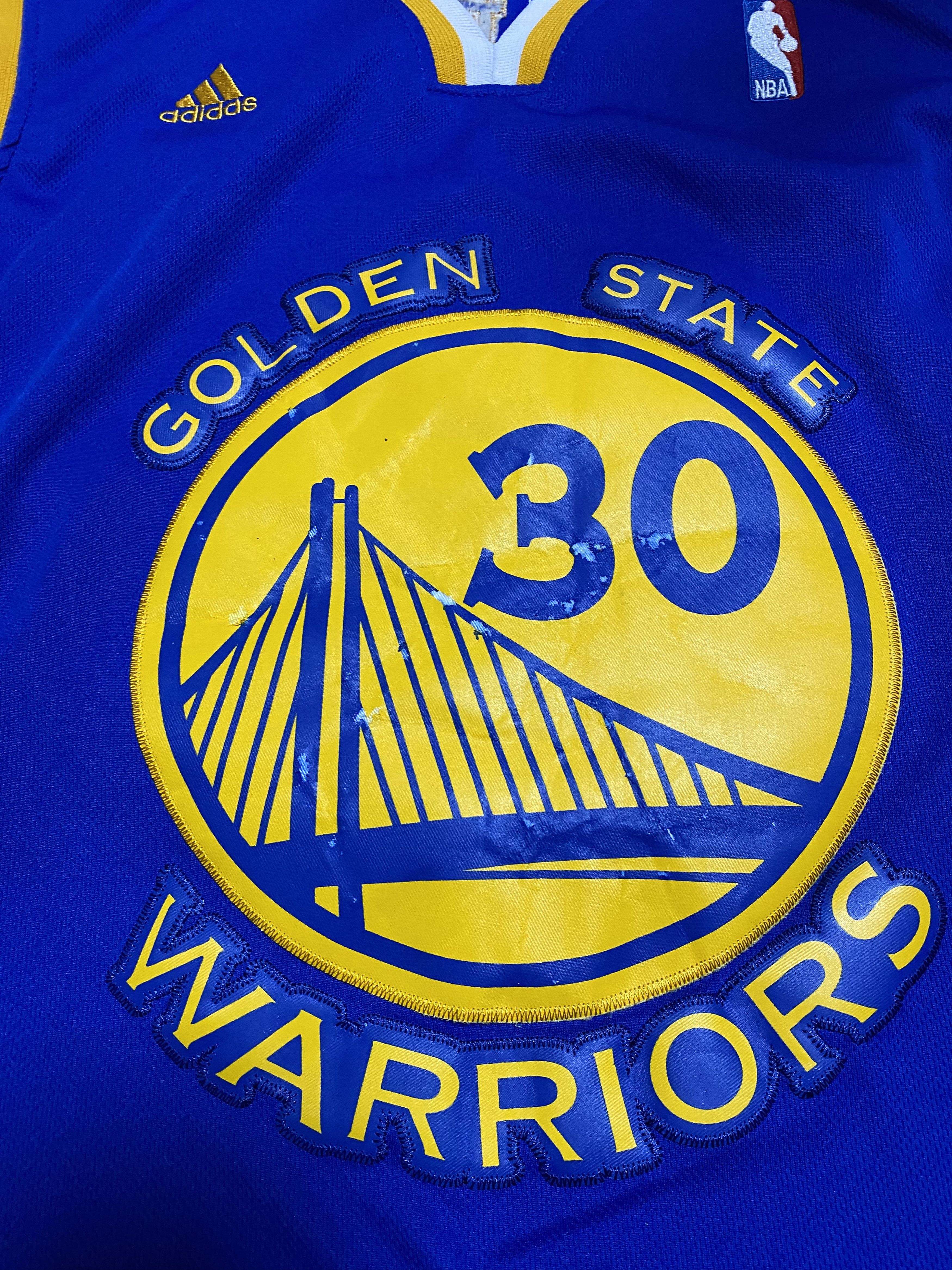 Adidas Adidas NBa jersey Golden State Warriors CURRY #35 Size US M / EU 48-50 / 2 - 12 Thumbnail