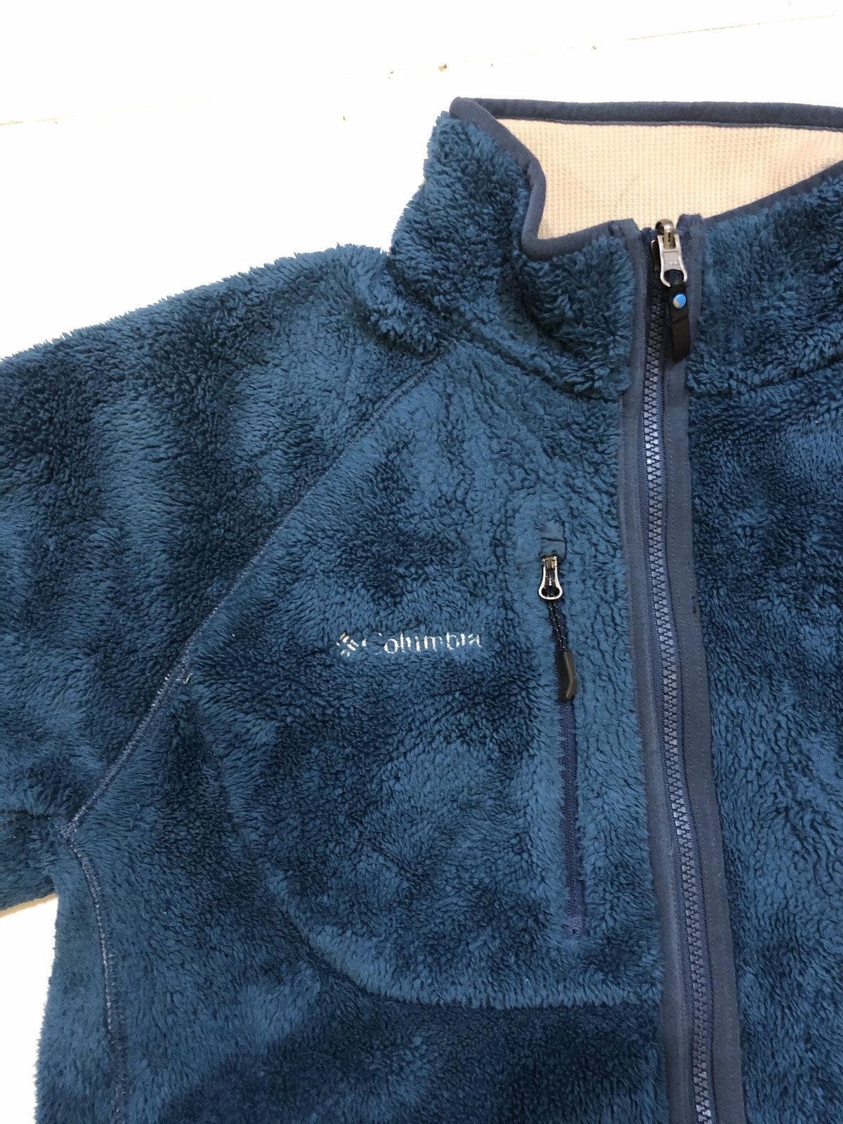 Columbia × Japanese Brand Columbia fleece Sherpa reversible zipper jacket size L Size US L / EU 52-54 / 3 - 9 Thumbnail