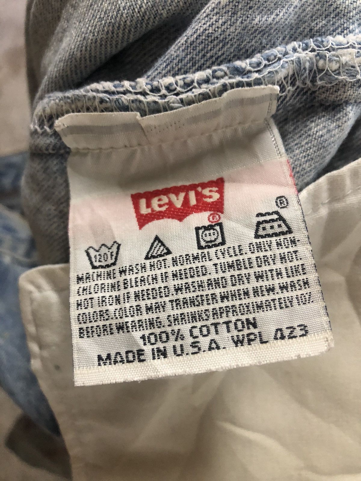 Levi's Rare Limited Edition 1997 Levi’s X Mickey Mouse Distressed Size US 31 - 18 Thumbnail