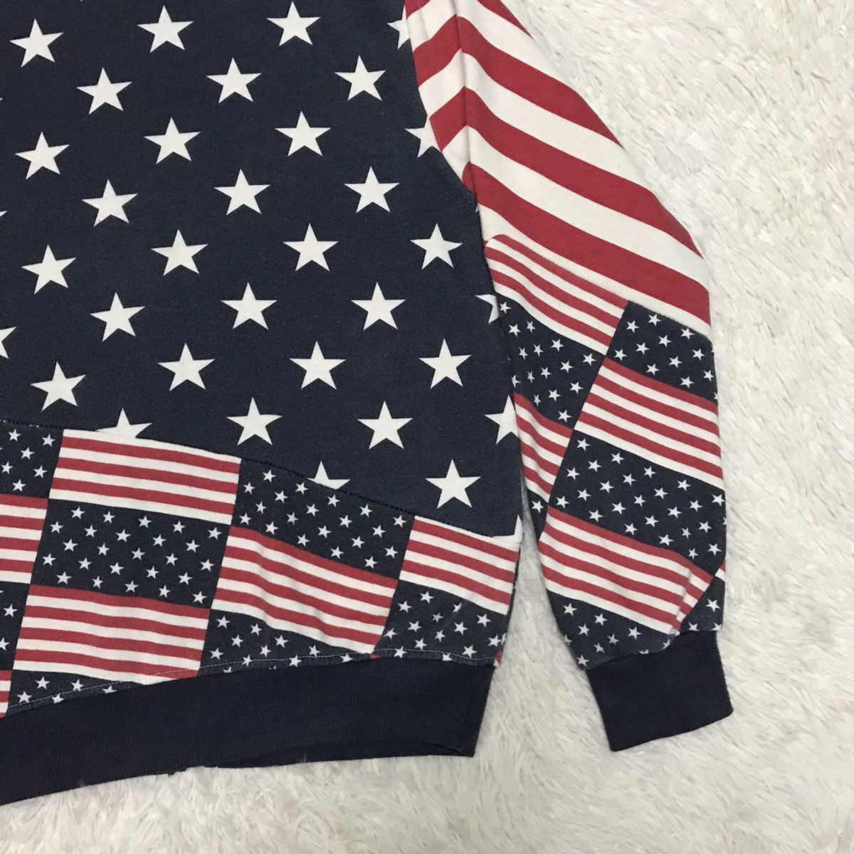 Flagstuff Sorridere Overprinted Flag Jacket Sweater Hoodie Size US M / EU 48-50 / 2 - 9 Thumbnail