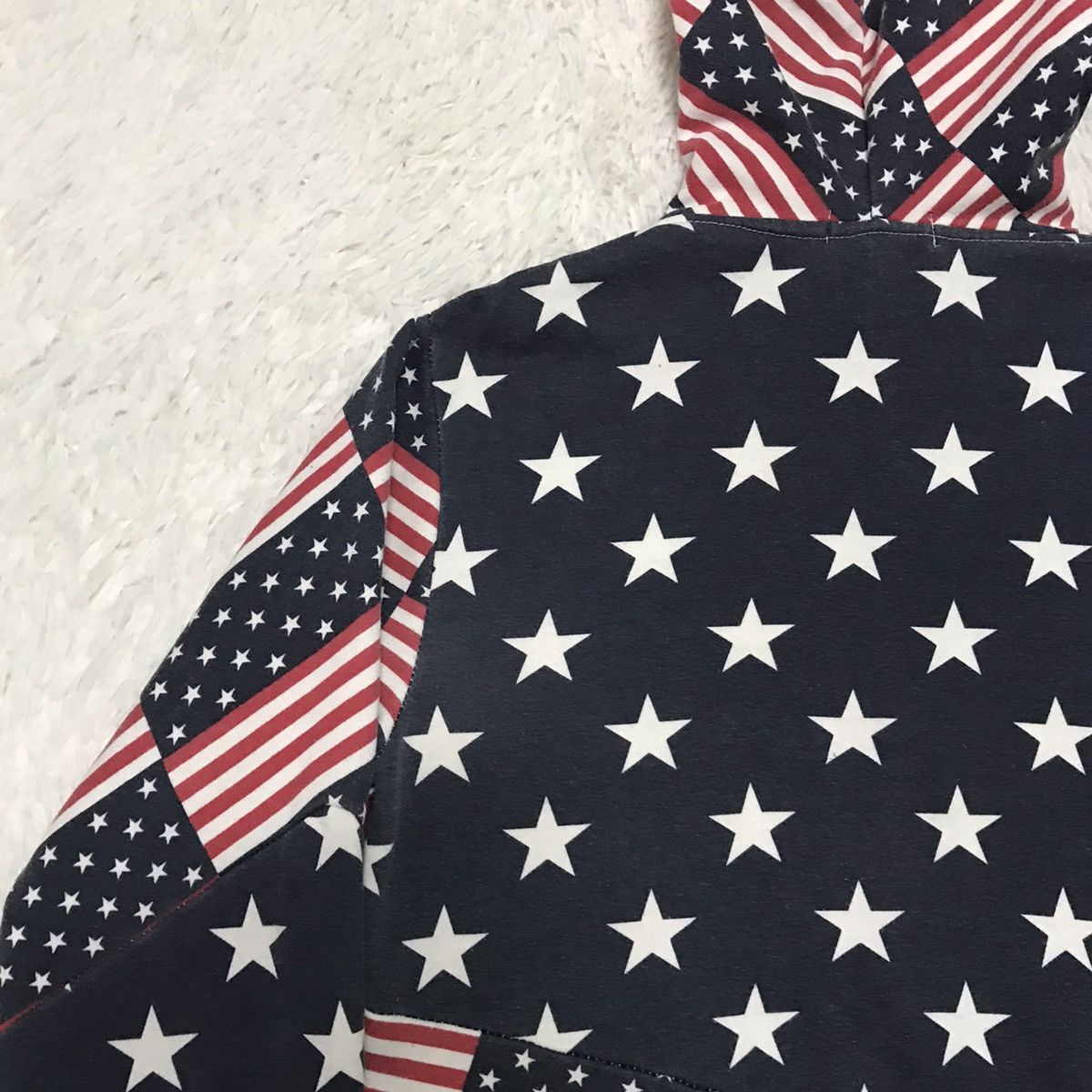 Flagstuff Sorridere Overprinted Flag Jacket Sweater Hoodie Size US M / EU 48-50 / 2 - 11 Thumbnail