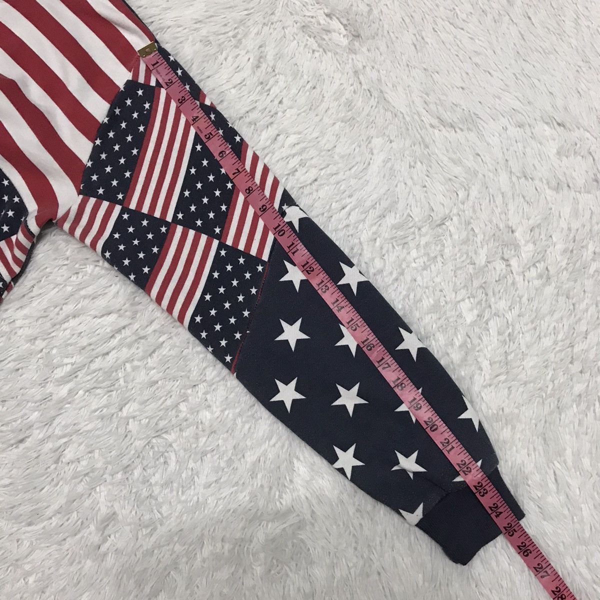 Flagstuff Sorridere Overprinted Flag Jacket Sweater Hoodie Size US M / EU 48-50 / 2 - 20 Thumbnail