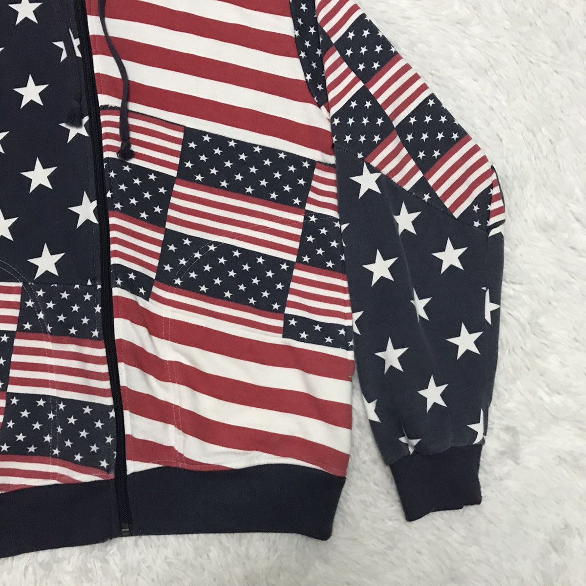 Flagstuff Sorridere Overprinted Flag Jacket Sweater Hoodie Size US M / EU 48-50 / 2 - 4 Thumbnail